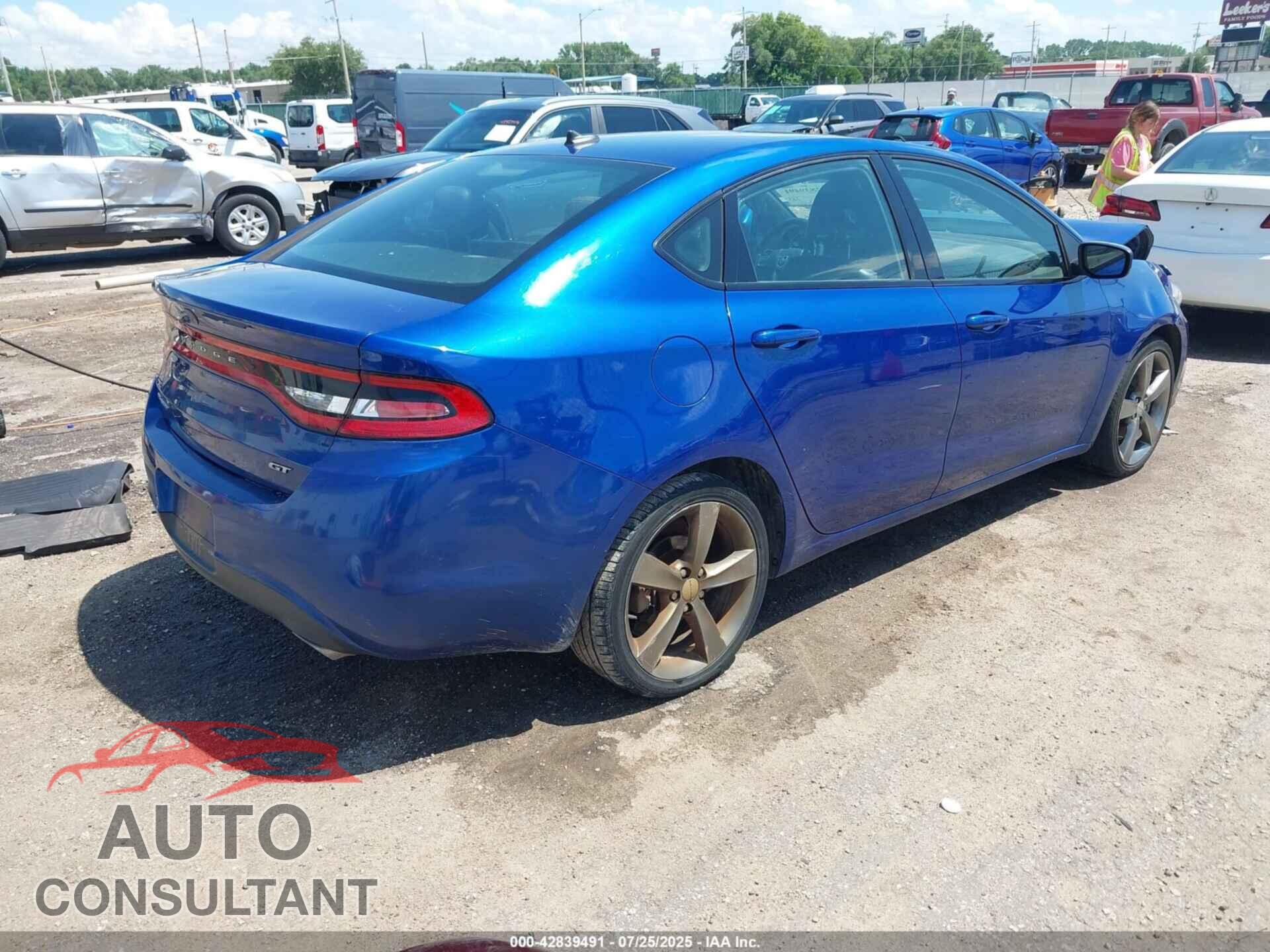 DODGE DART 2014 - 1C3CDFEB4ED798604