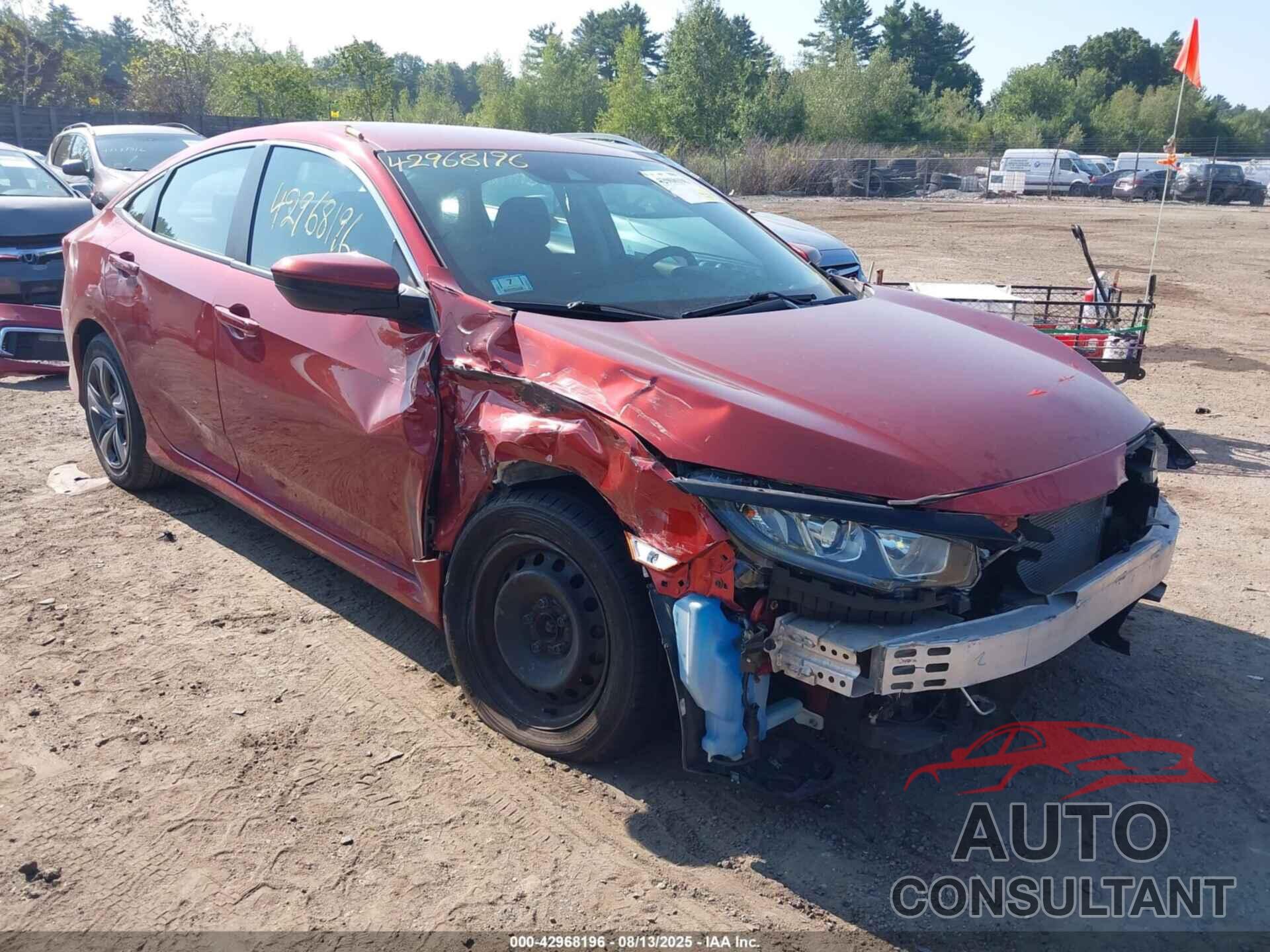 HONDA CIVIC 2020 - 19XFC2F61LE212202