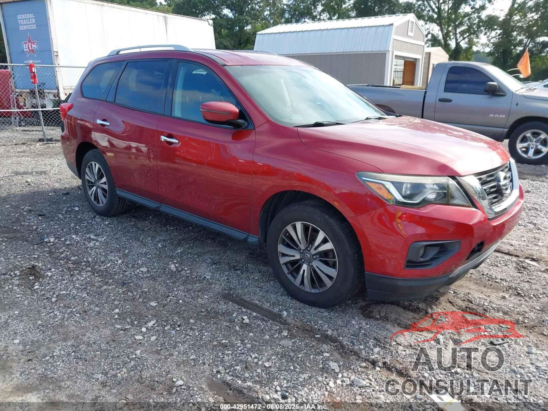 NISSAN PATHFINDER 2017 - 5N1DR2MMXHC657944