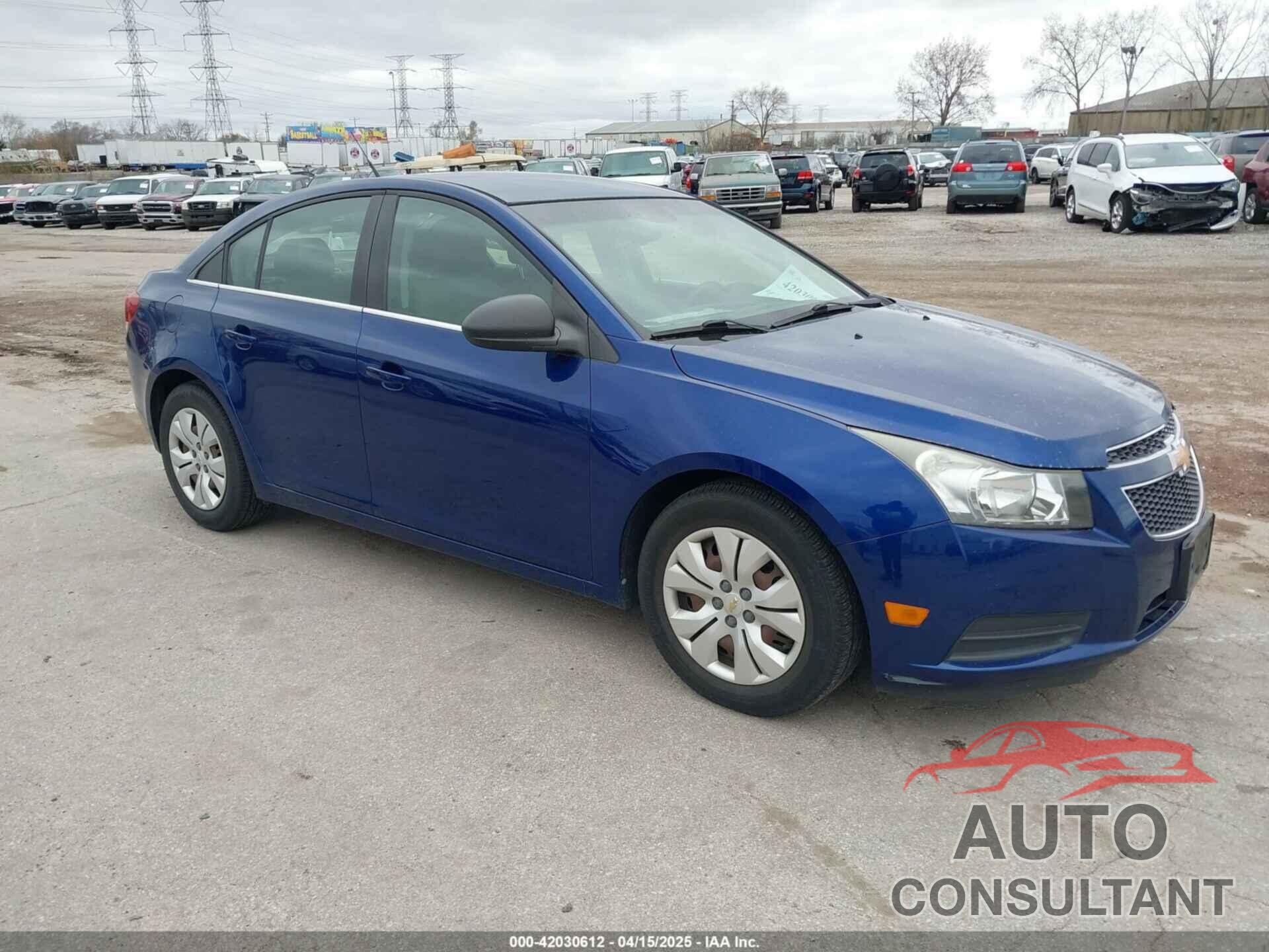 CHEVROLET CRUZE 2012 - 1G1PC5SH0C7155691