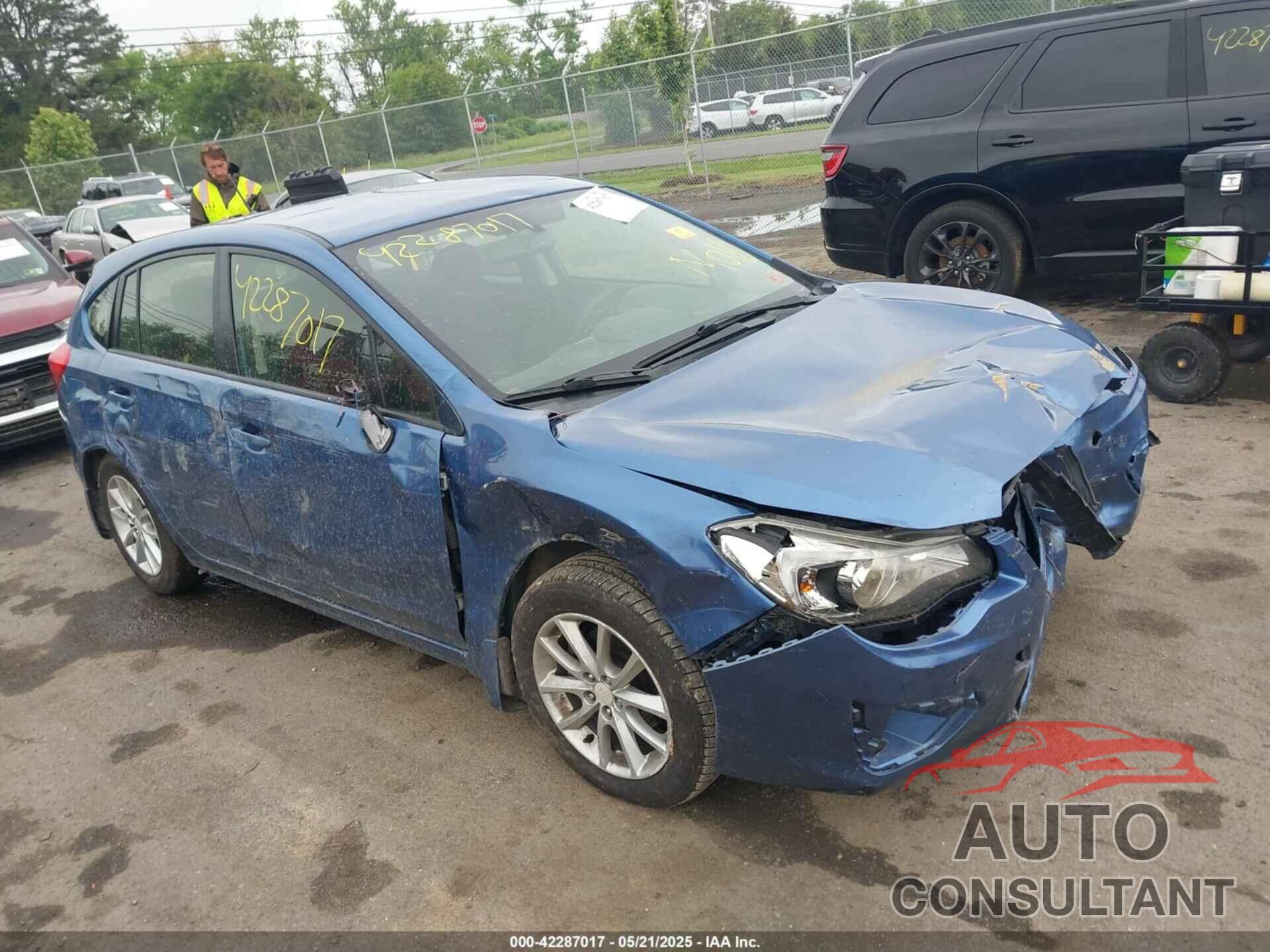 SUBARU IMPREZA 2014 - JF1GPAC64E8278639