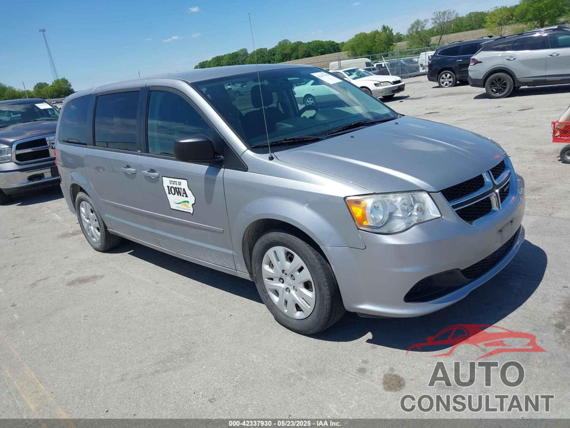 DODGE GRAND CARAVAN 2014 - 2C4RDGBG7ER249276