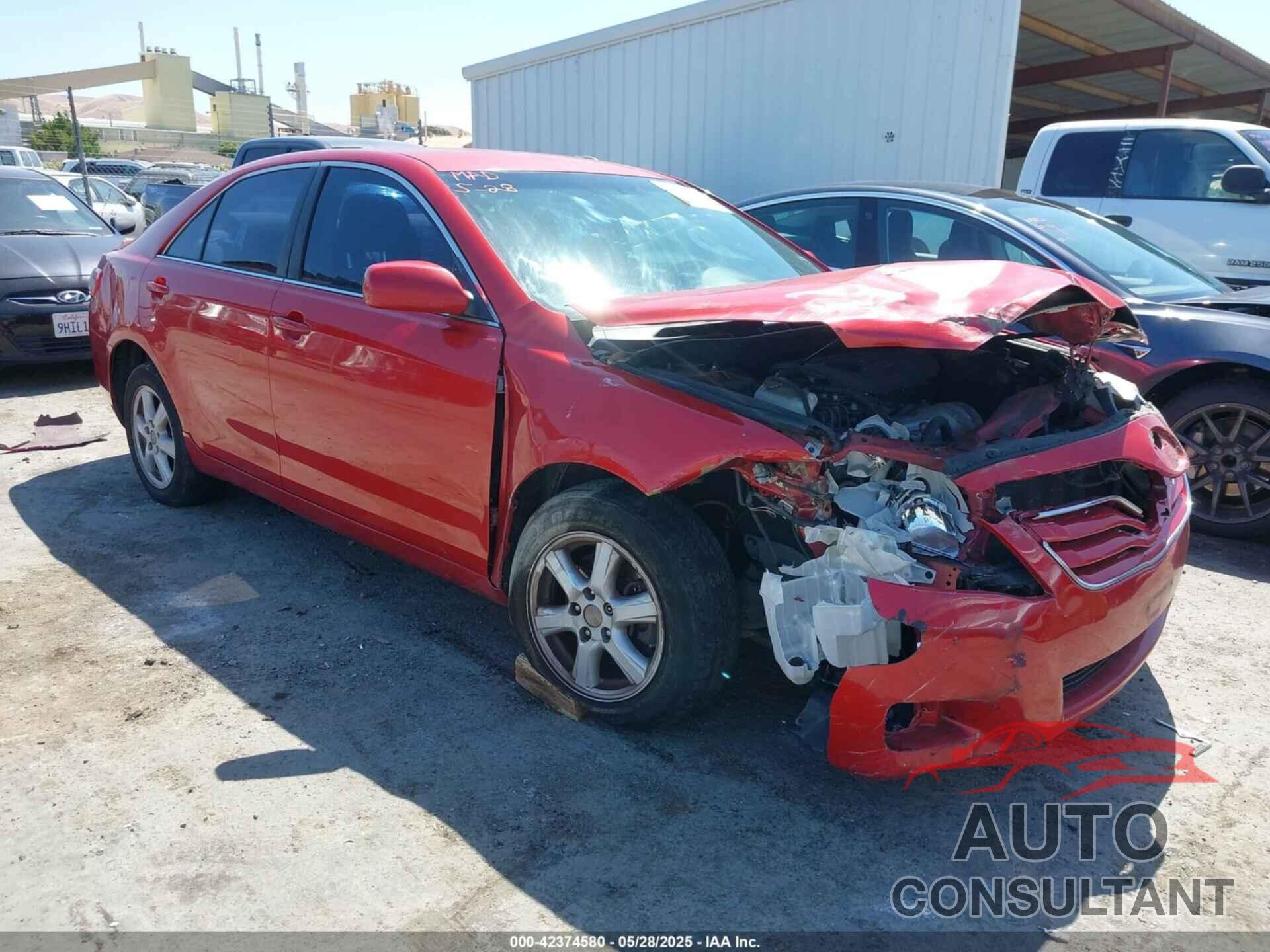 TOYOTA CAMRY 2010 - 4T4BF3EK5AR051069