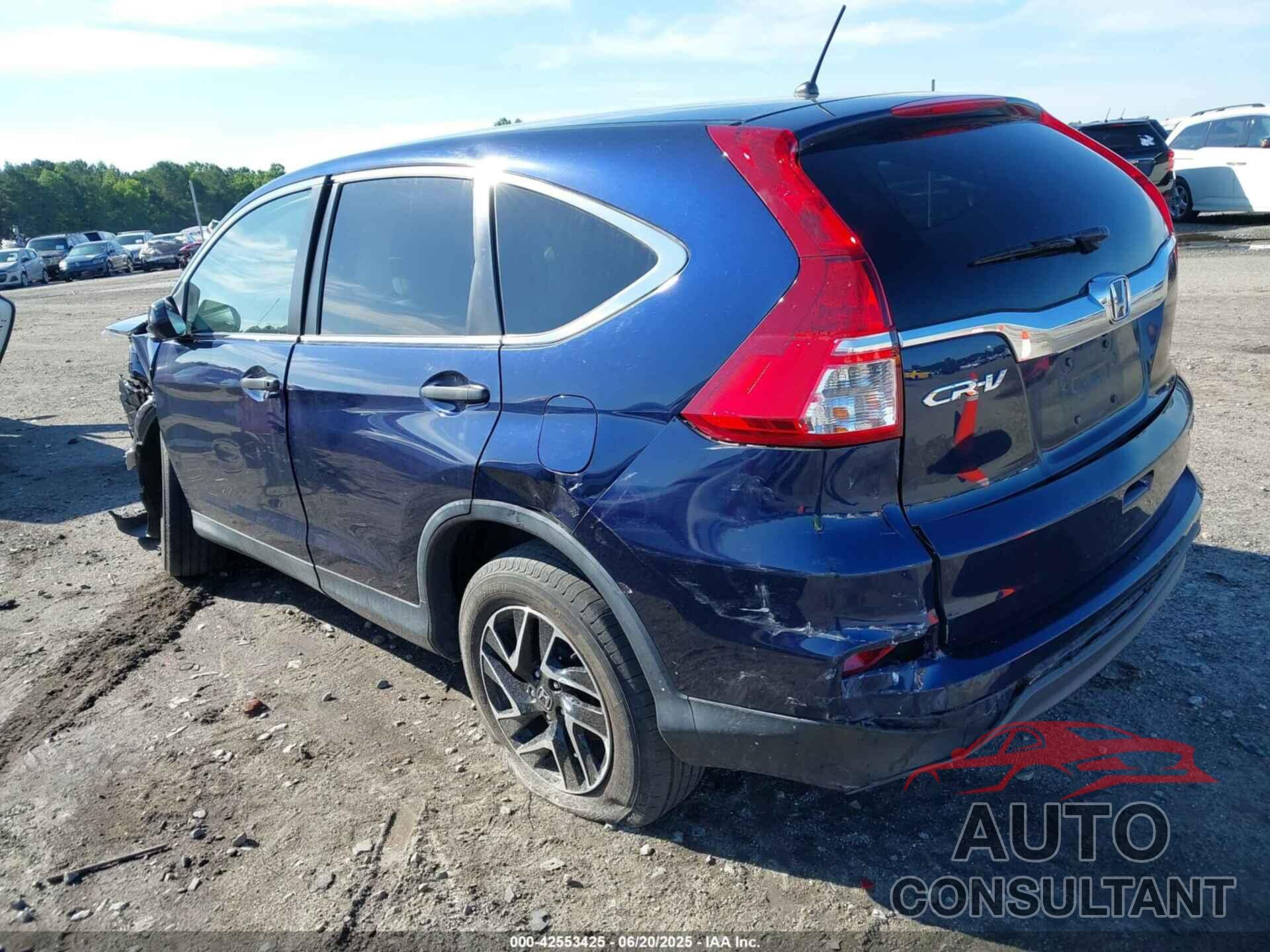 HONDA CR-V 2016 - 5J6RM3H45GL025354