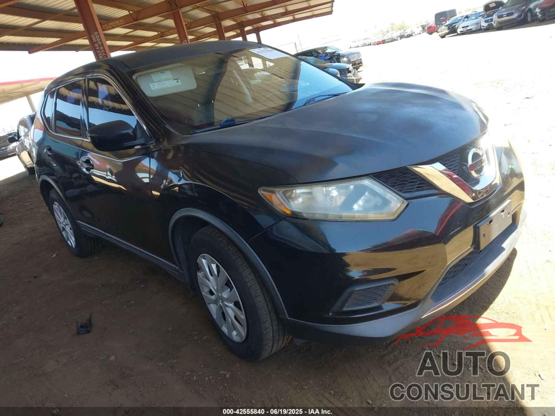 NISSAN ROGUE 2016 - KNMAT2MT7GP596124