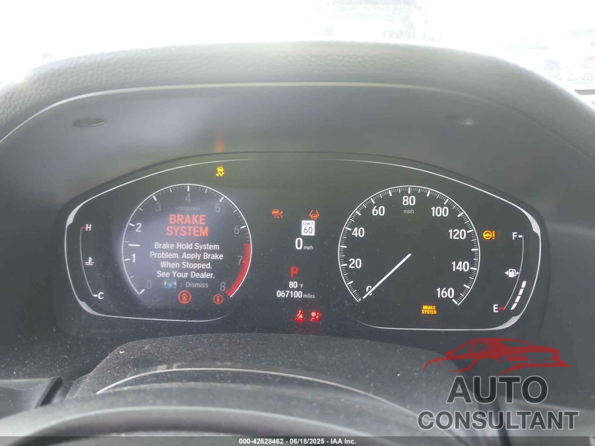 HONDA ACCORD 2021 - 1HGCV1F41MA027983