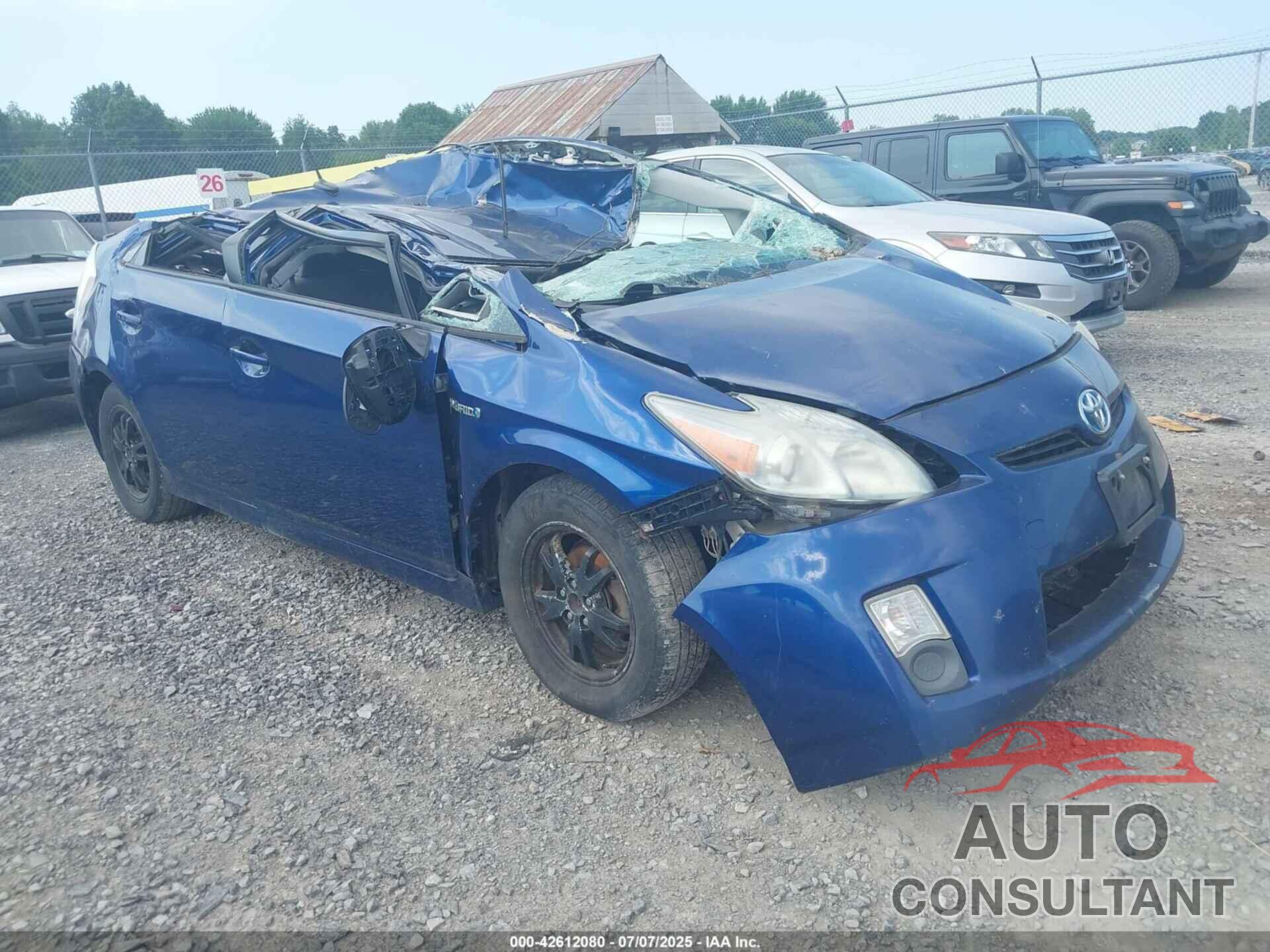 TOYOTA PRIUS 2010 - JTDKN3DU9A0030625