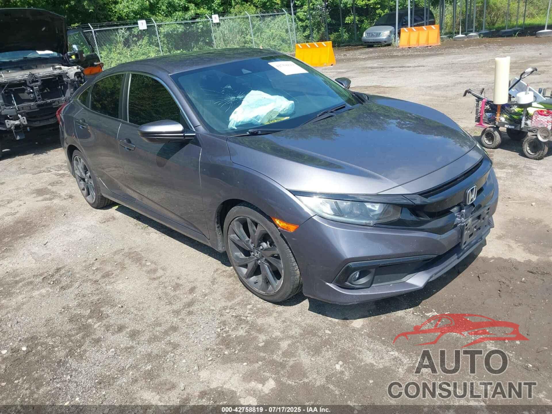HONDA CIVIC 2021 - 19XFC2F81ME003593