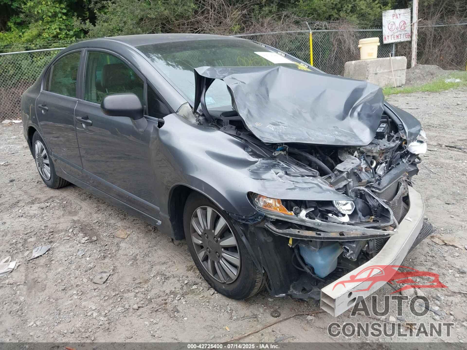 HONDA CIVIC 2010 - 19XFA1F39AE041380