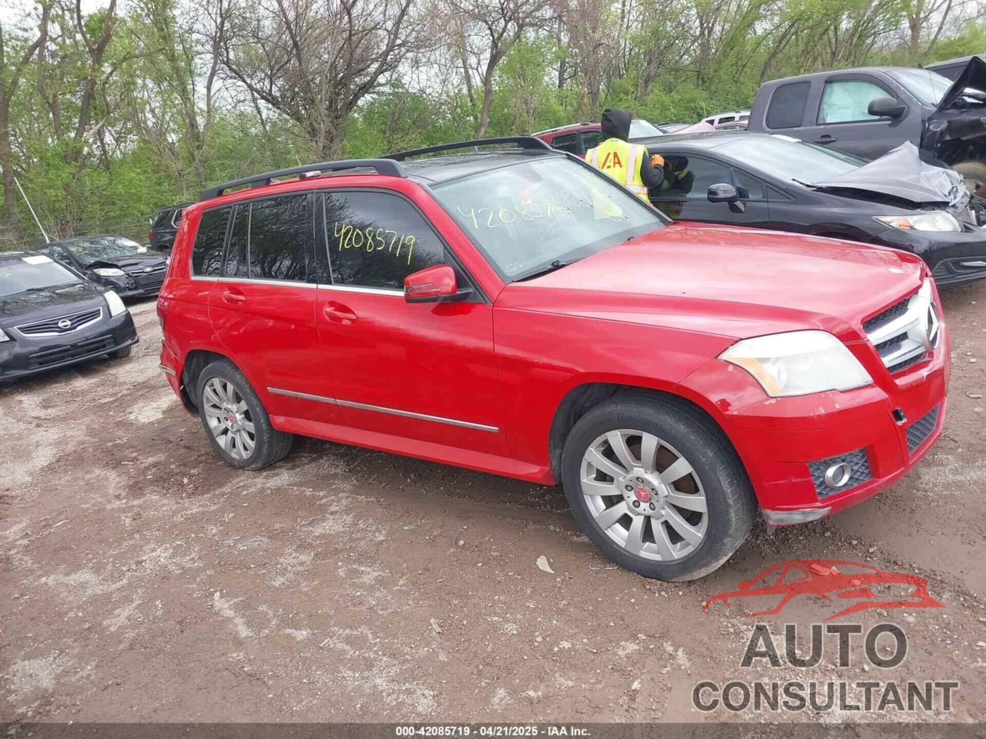 MERCEDES-BENZ GLK 350 2010 - WDCGG5GB1AF459786