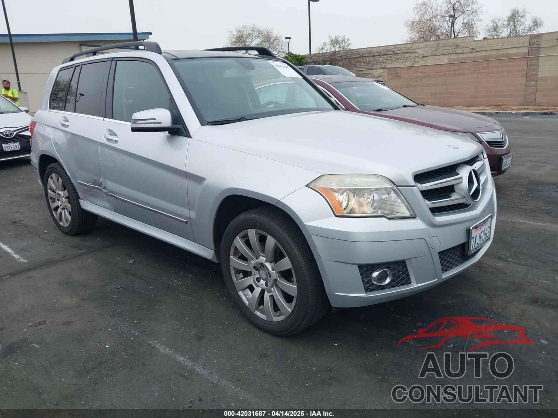 MERCEDES-BENZ GLK 350 2012 - WDCGG5GB0CF892387