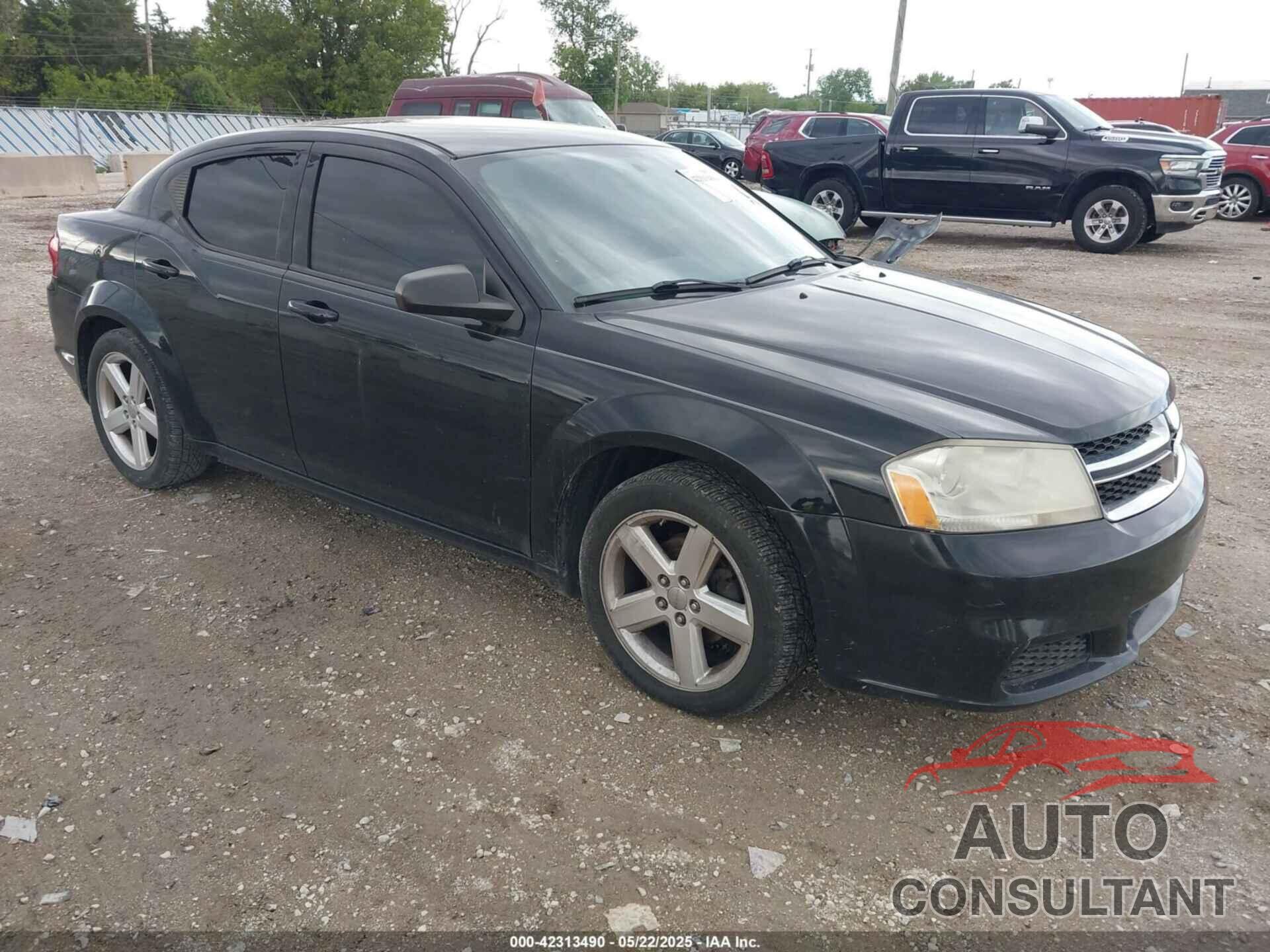 DODGE AVENGER 2013 - 1C3CDZAB7DN518089