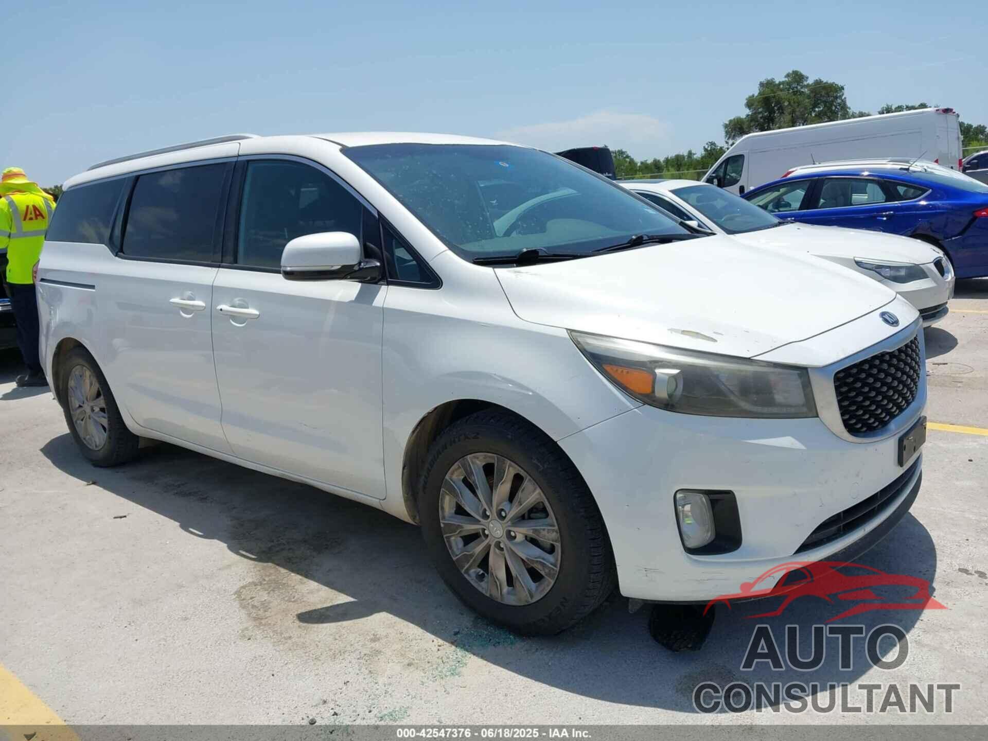 KIA SEDONA 2015 - KNDMC5C10F6024508