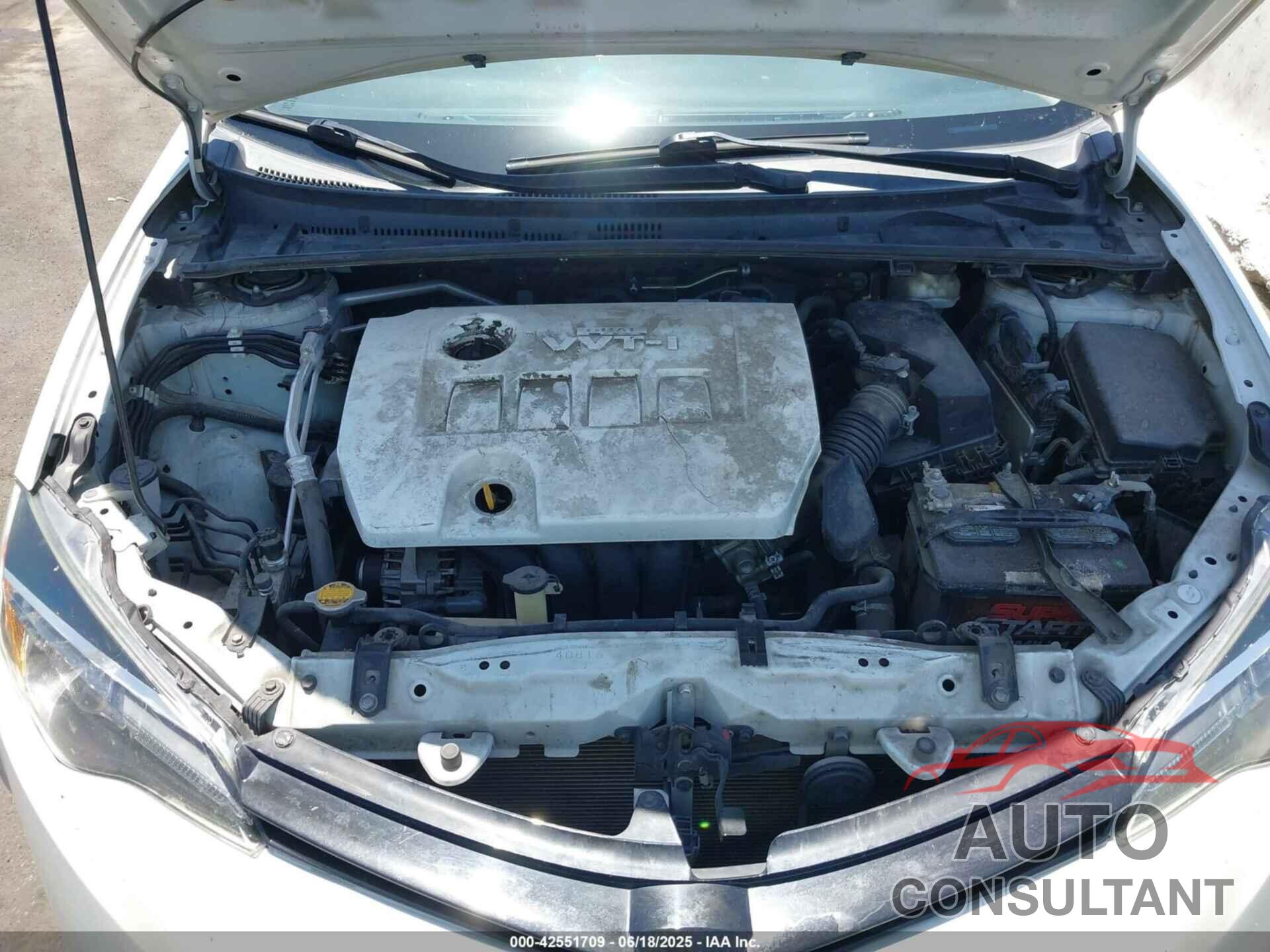 TOYOTA COROLLA 2017 - 5YFBURHE7HP616233