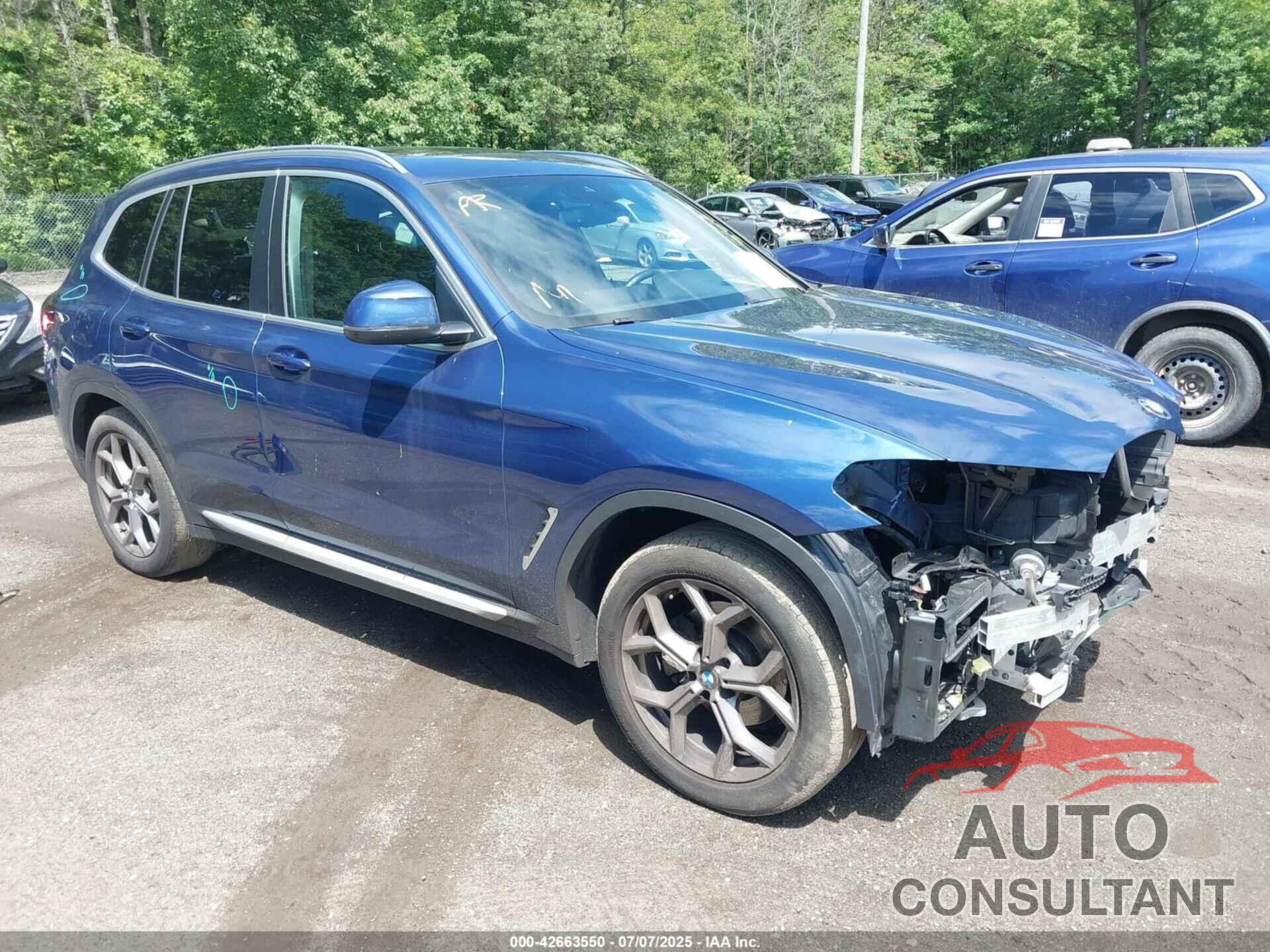 BMW X3 2023 - 5UX53DP02P9R26155