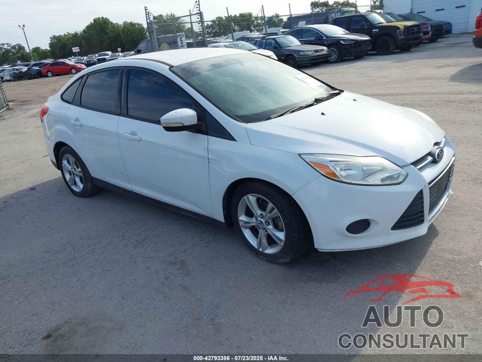 FORD FOCUS 2013 - 1FADP3F22DL265505