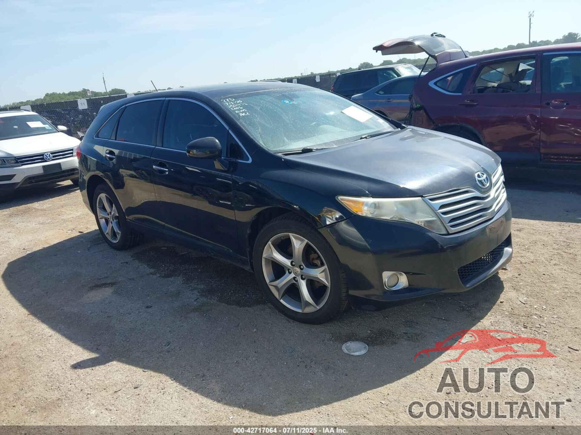 TOYOTA VENZA 2012 - 4T3ZK3BB9CU051188