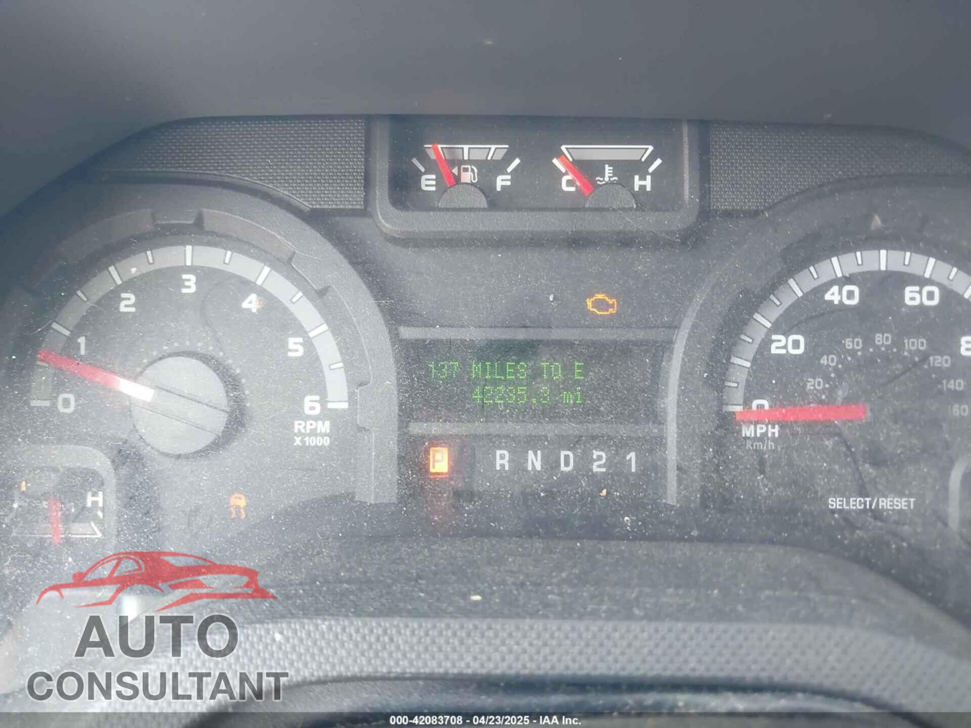 FORD E-150 2009 - 1FTNE14W29DA58533