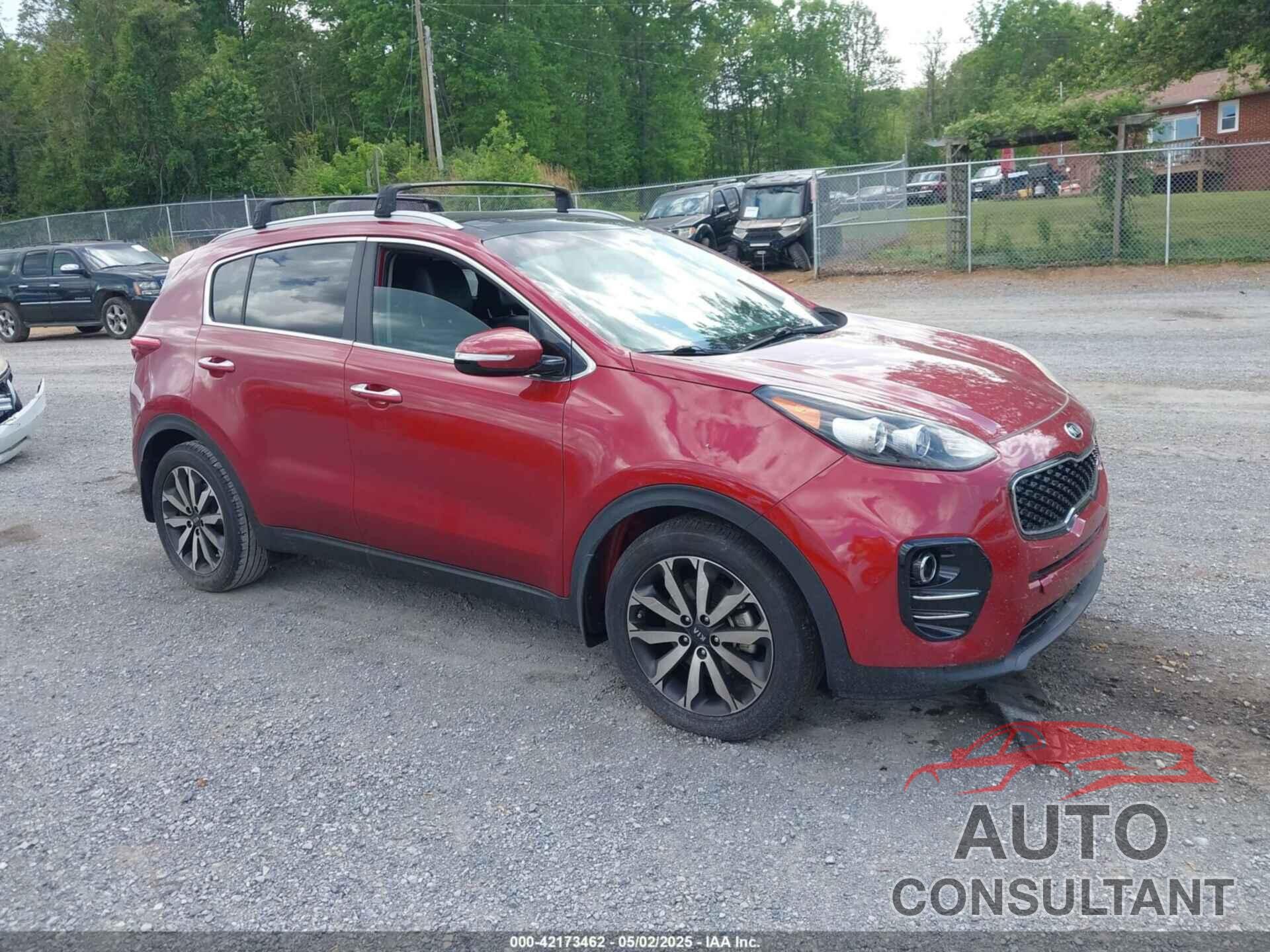 KIA SPORTAGE 2017 - KNDPN3AC8H7236134