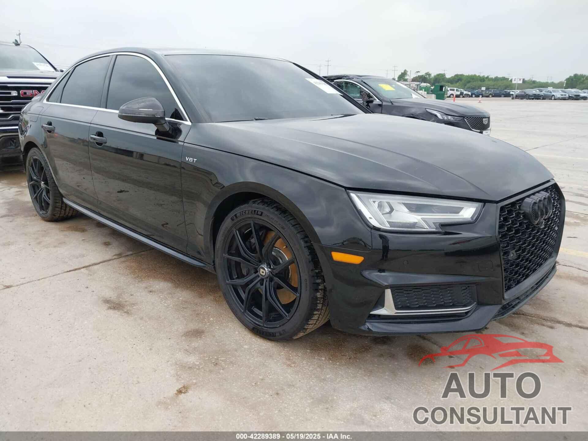 AUDI S4 2018 - WAUB4AF40JA164810