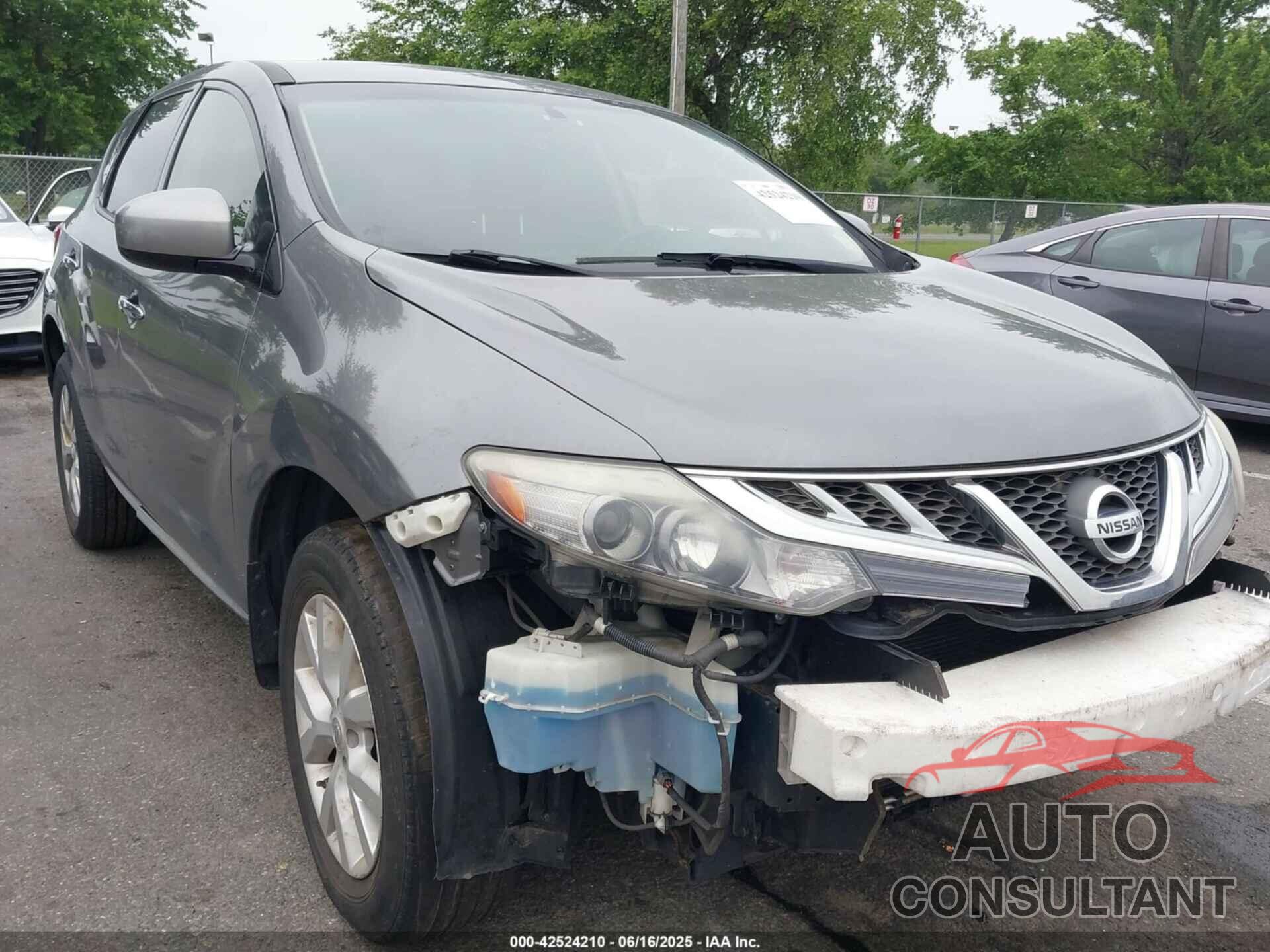 NISSAN MURANO 2014 - JN8AZ1MW3EW512374