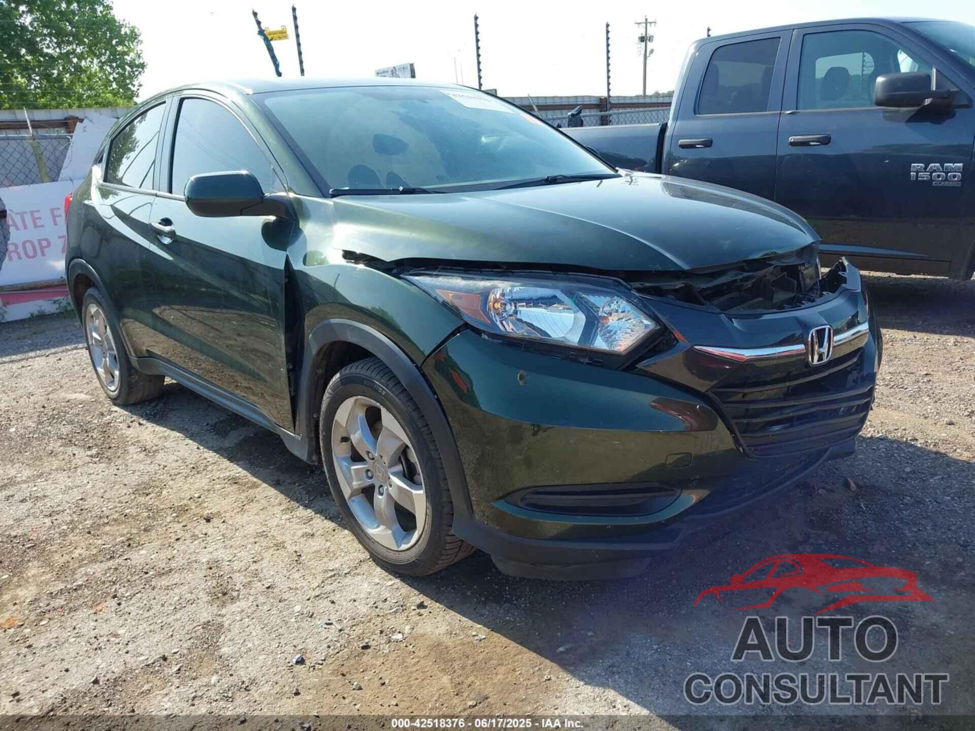 HONDA HR-V 2017 - 3CZRU5H37HM724567