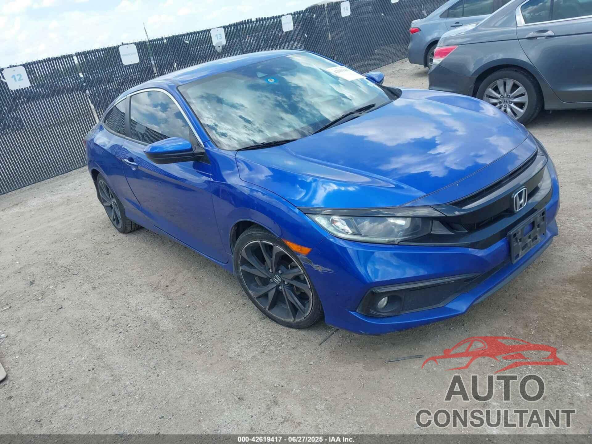 HONDA CIVIC 2019 - 2HGFC4B89KH300101