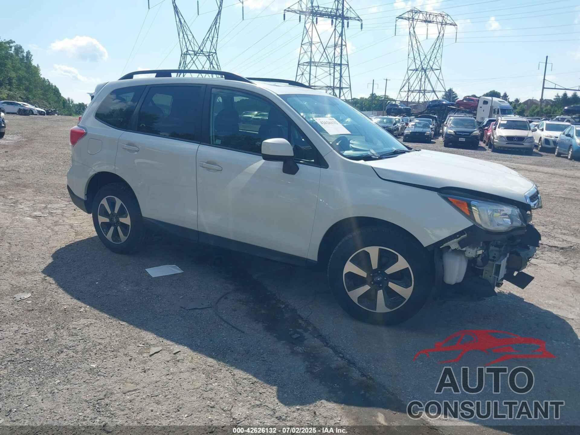 SUBARU FORESTER 2017 - JF2SJAEC6HH507546