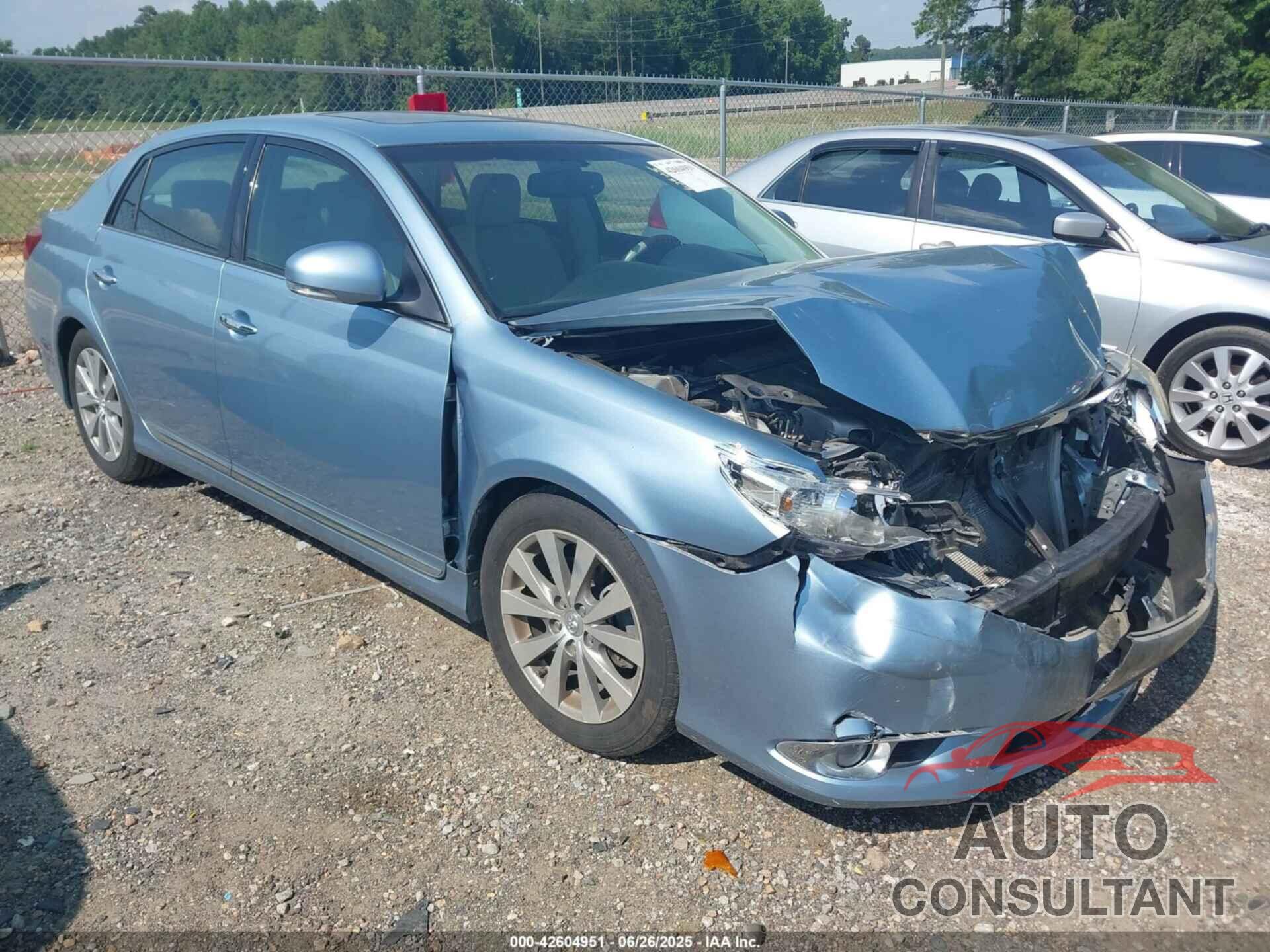 TOYOTA AVALON 2011 - 4T1BK3DB8BU439373