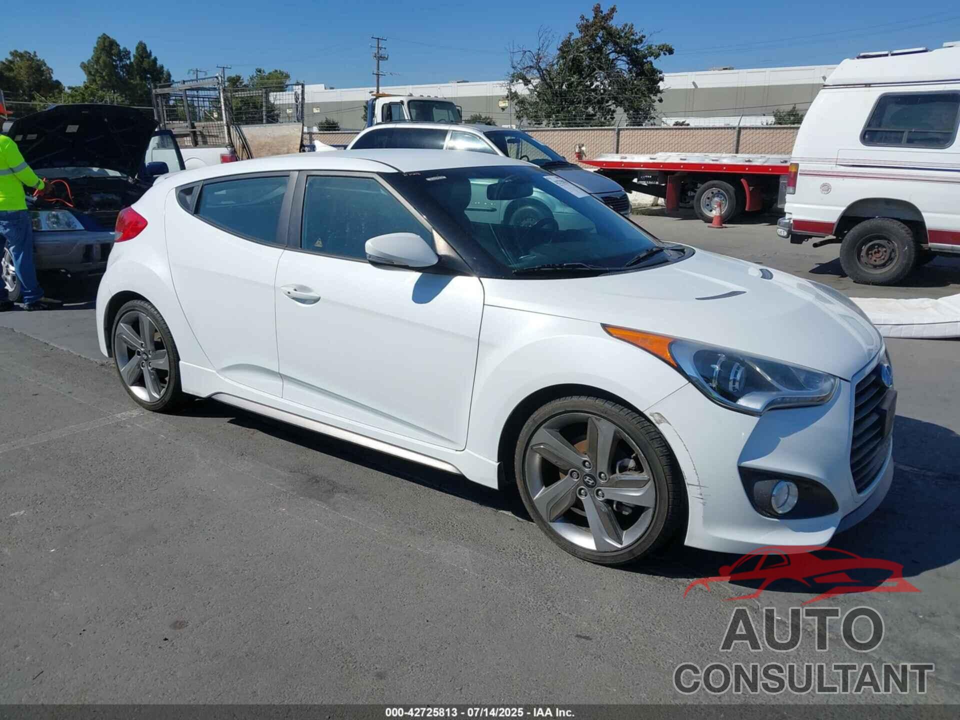 HYUNDAI VELOSTER 2013 - KMHTC6AE4DU158224