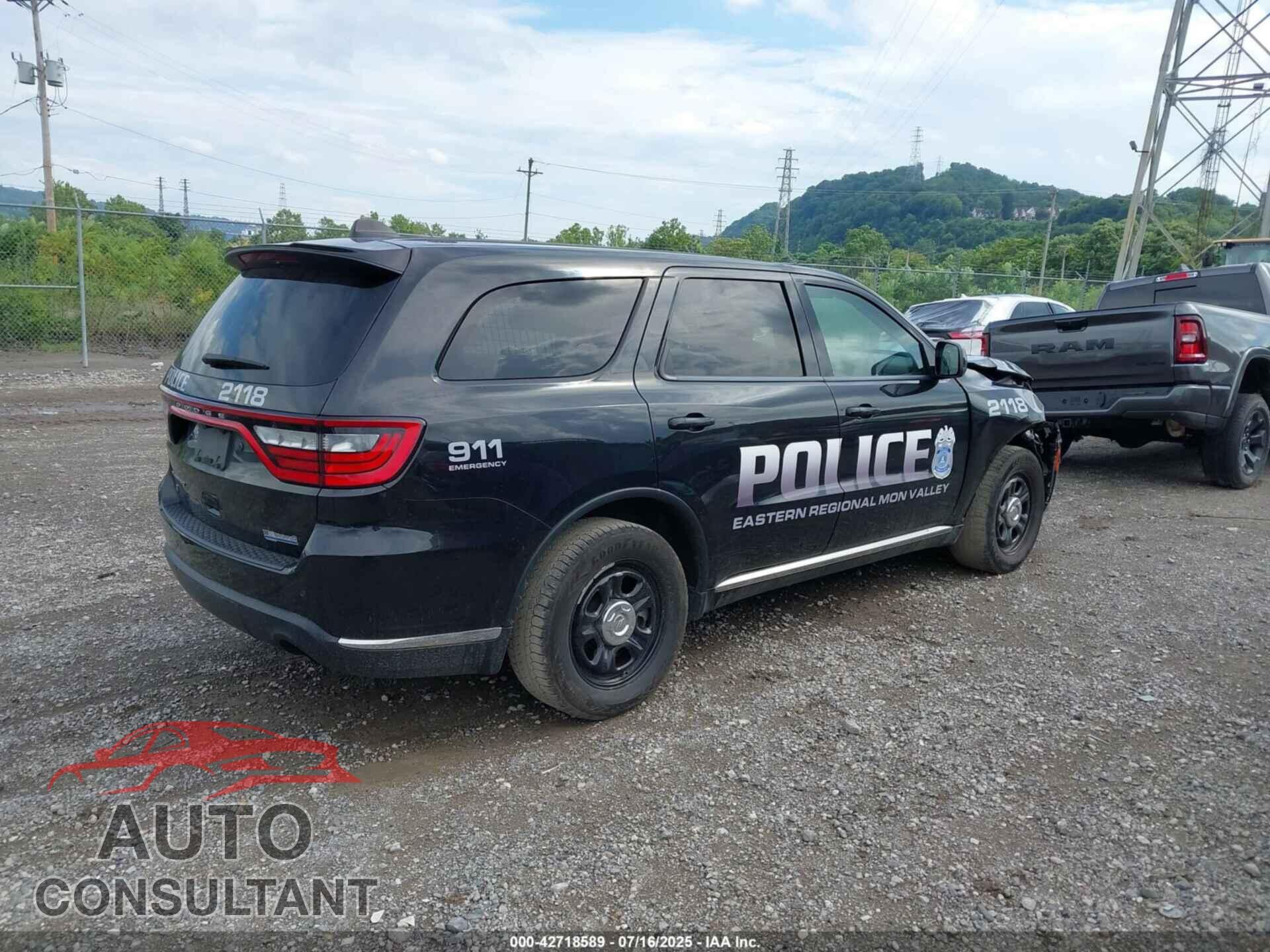 DODGE DURANGO 2021 - 1C4RDJFG2MC849718
