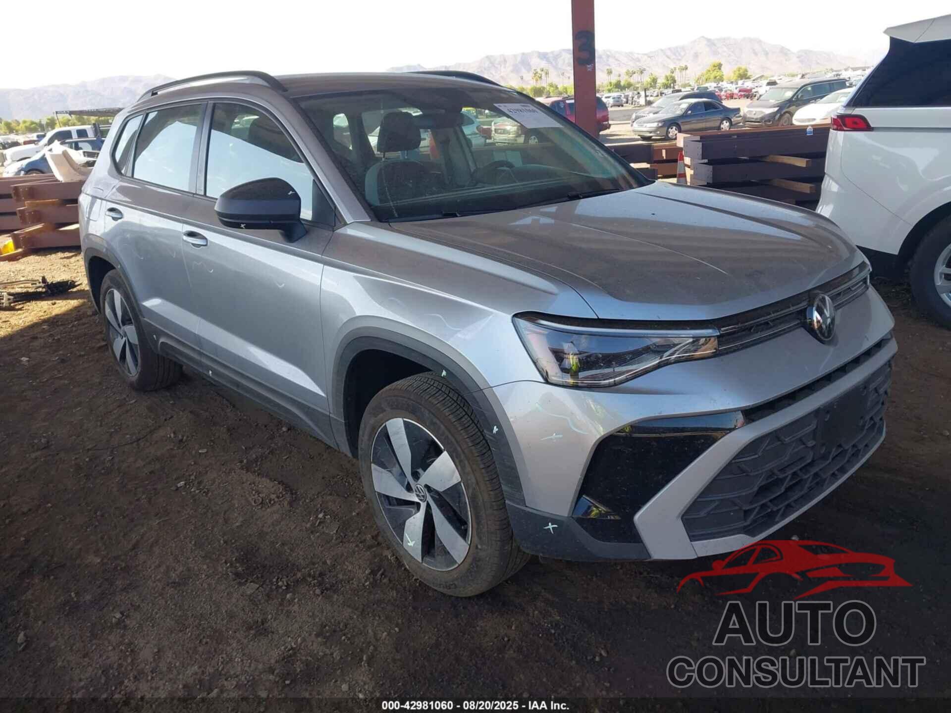 VOLKSWAGEN TAOS 2025 - 3VV8C7B2XSM016242