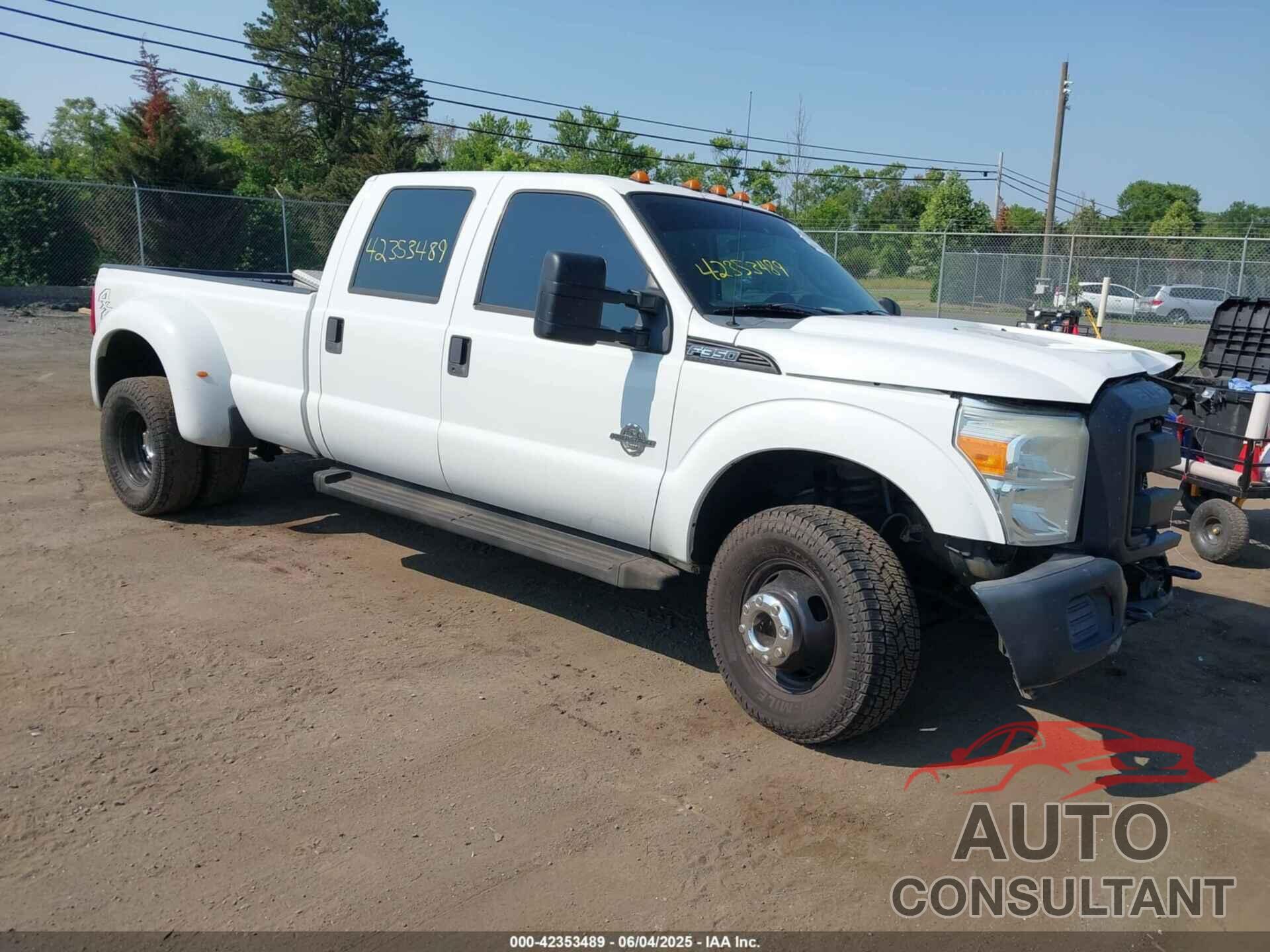 FORD F-350 2012 - 1FT8W3DT2CEA49487