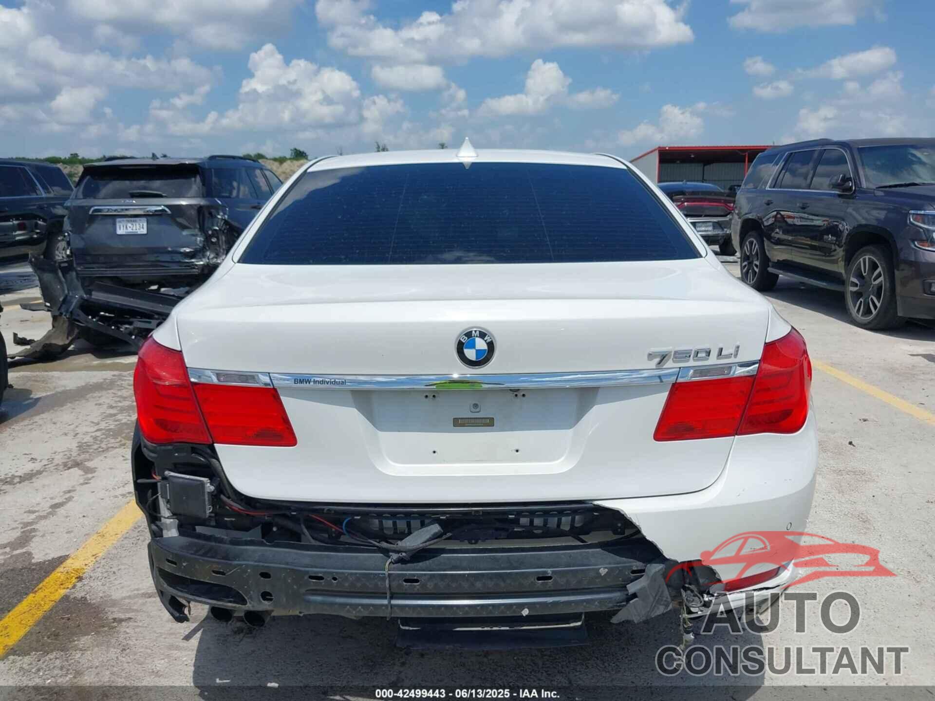 BMW 750LI 2012 - WBAKB8C54CC964576