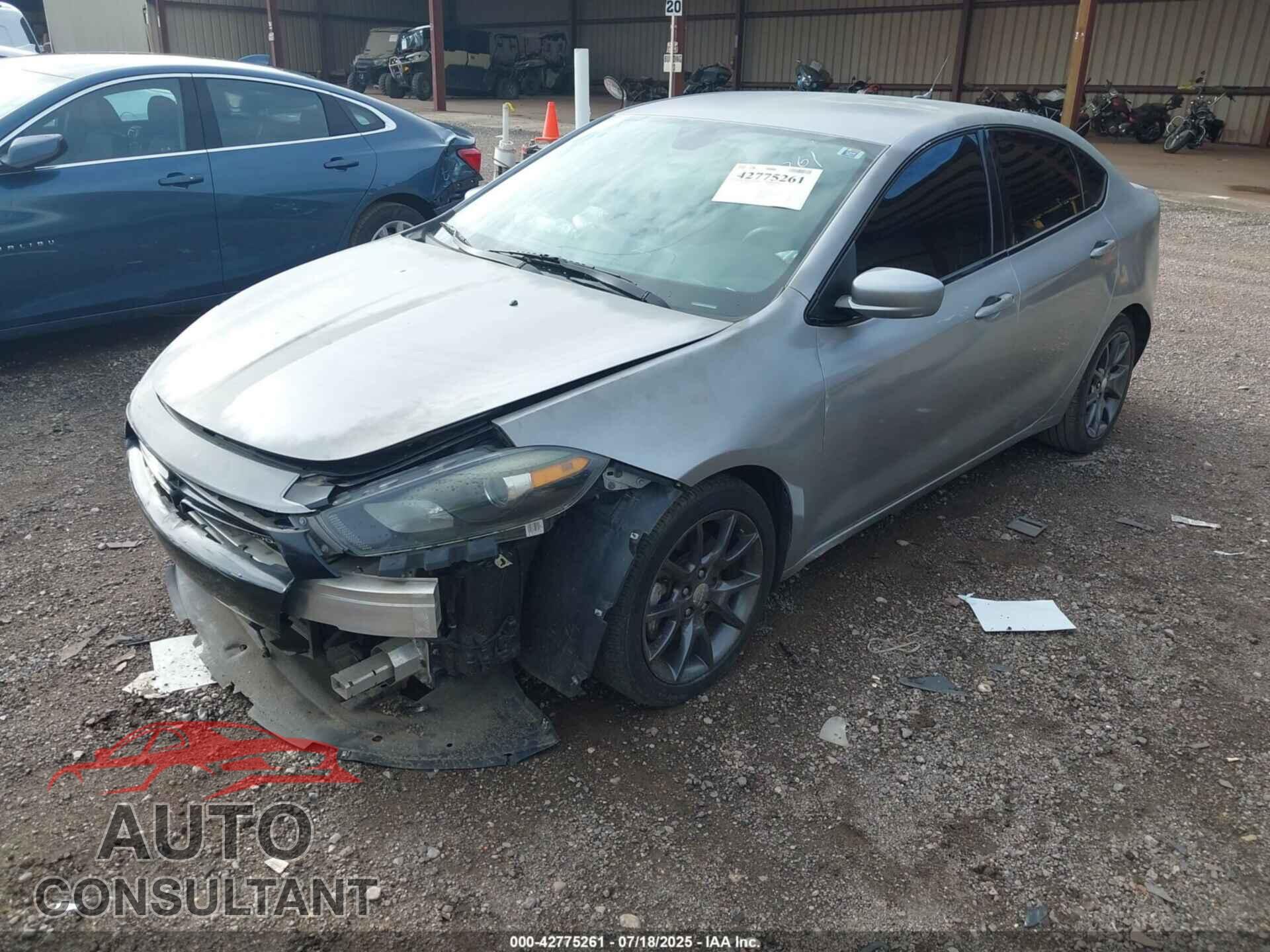 DODGE DART 2016 - 1C3CDFAA4GD555553