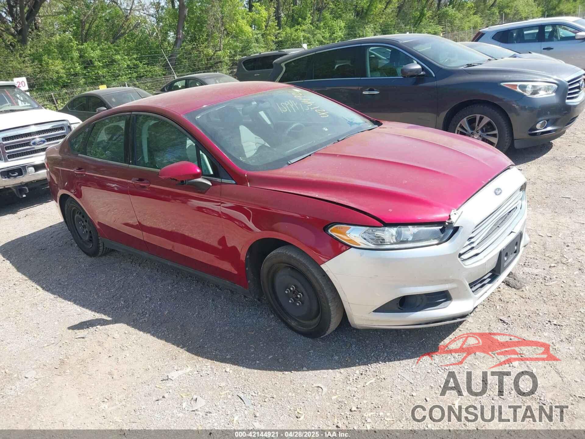FORD FUSION 2013 - 3FA6P0G77DR162972