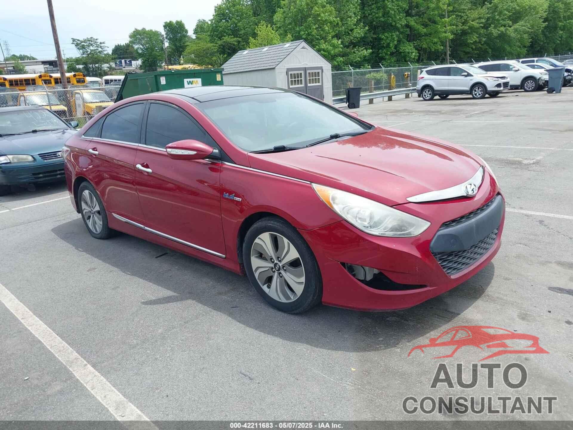 HYUNDAI SONATA HYBRID 2013 - KMHEC4A49DA068685