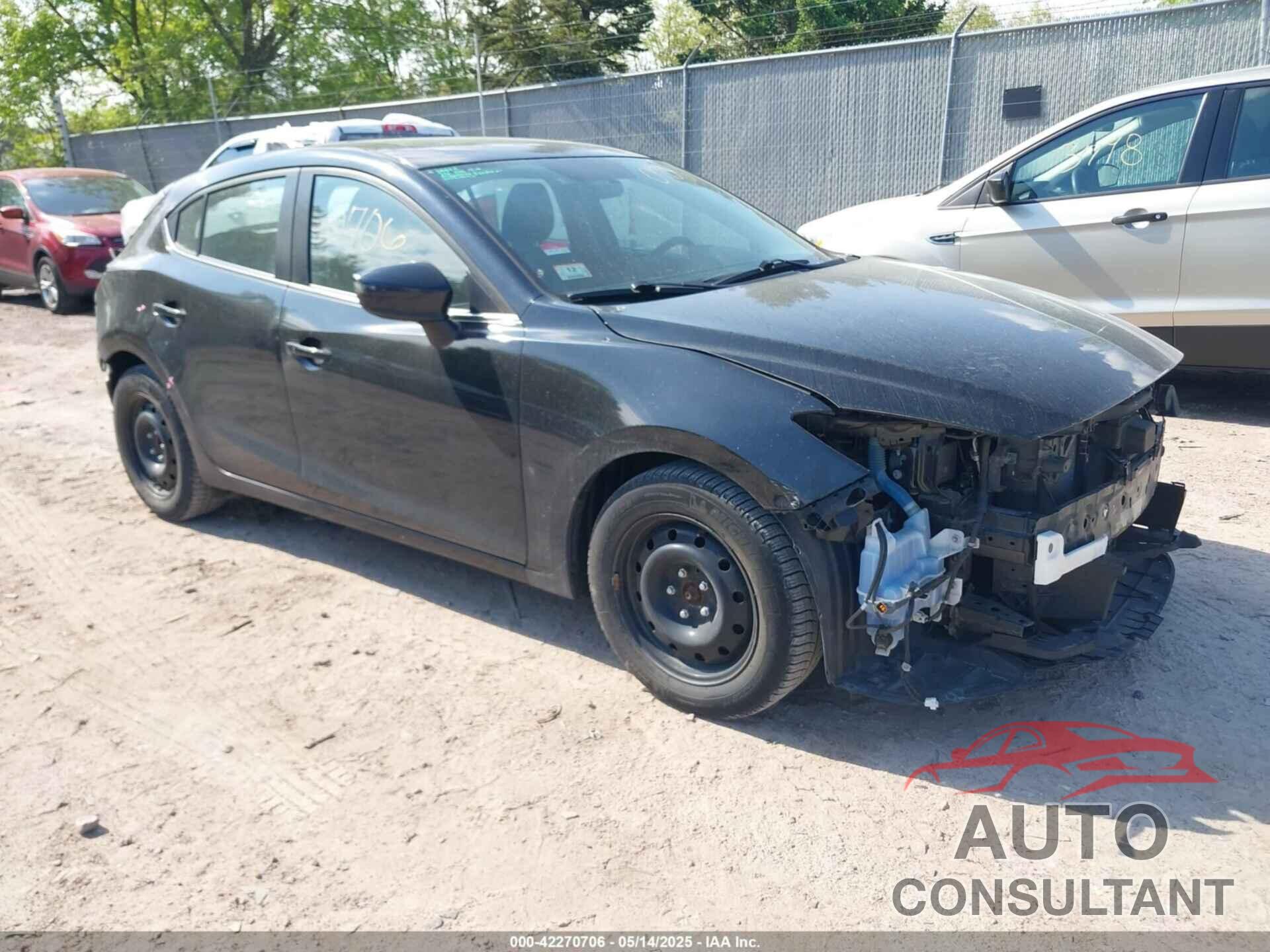 MAZDA MAZDA3 2015 - JM1BM1M75F1240562