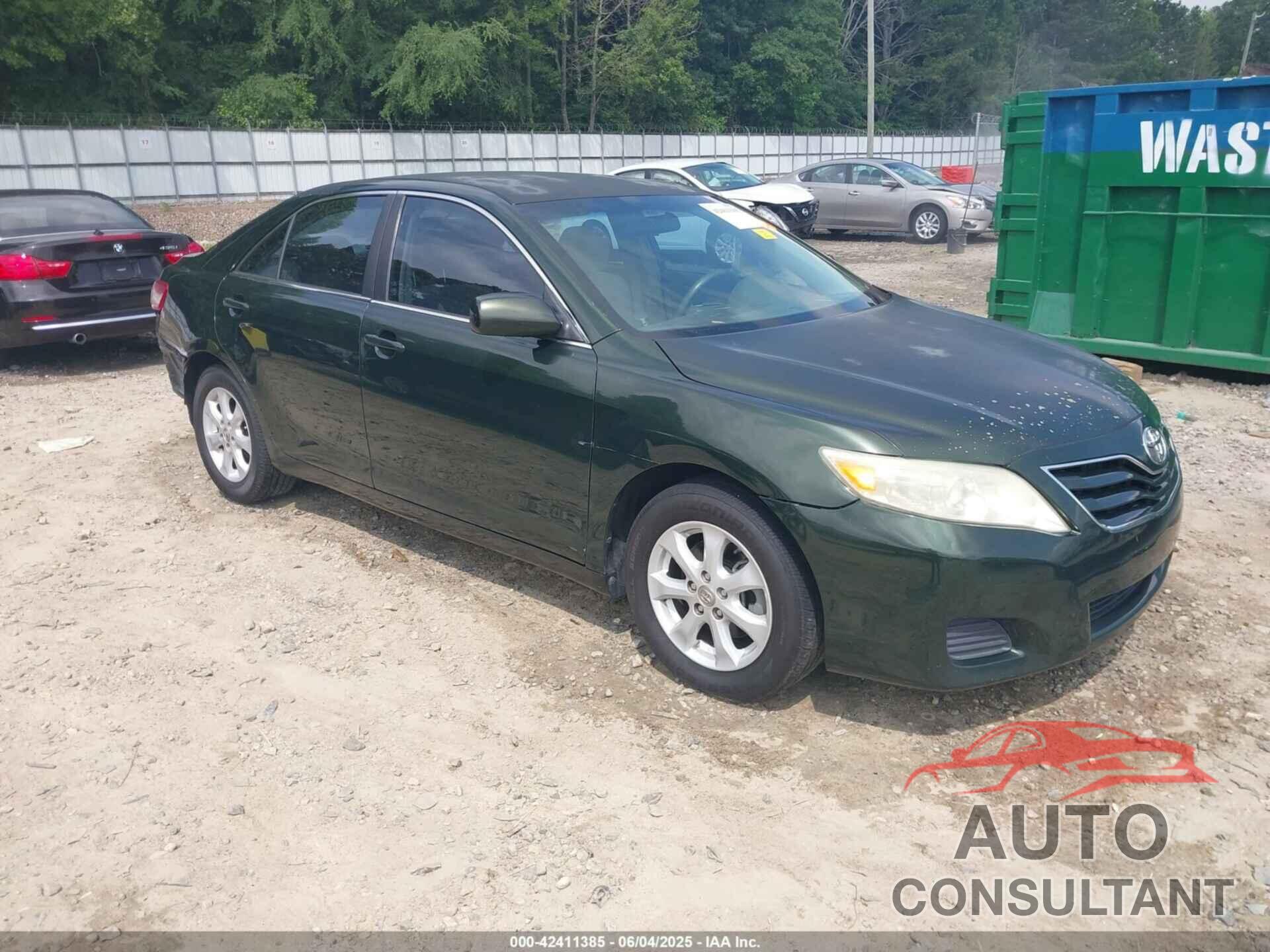 TOYOTA CAMRY 2010 - 4T1BF3EK4AU576280