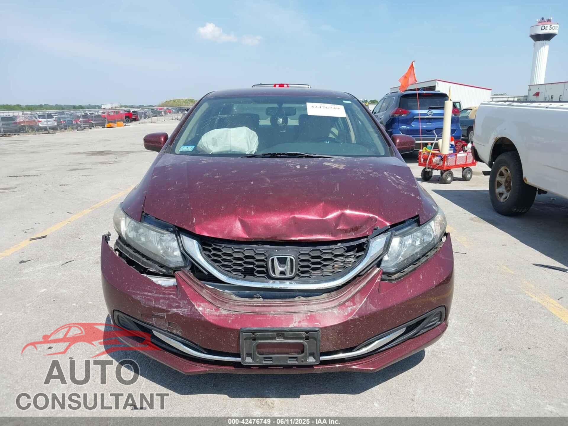 HONDA CIVIC 2015 - 19XFB2F56FE227258