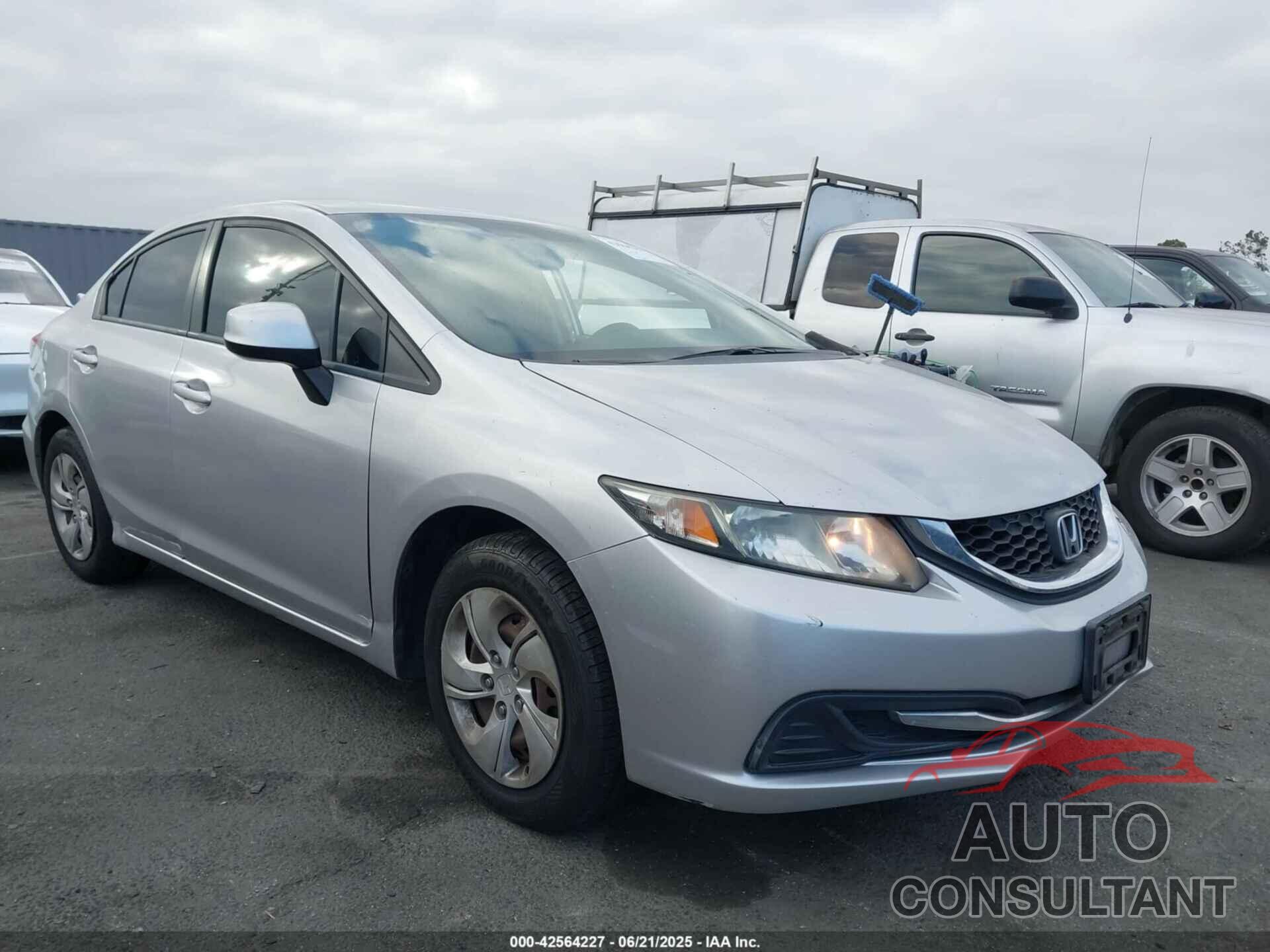 HONDA CIVIC 2013 - 19XFB2F59DE250417