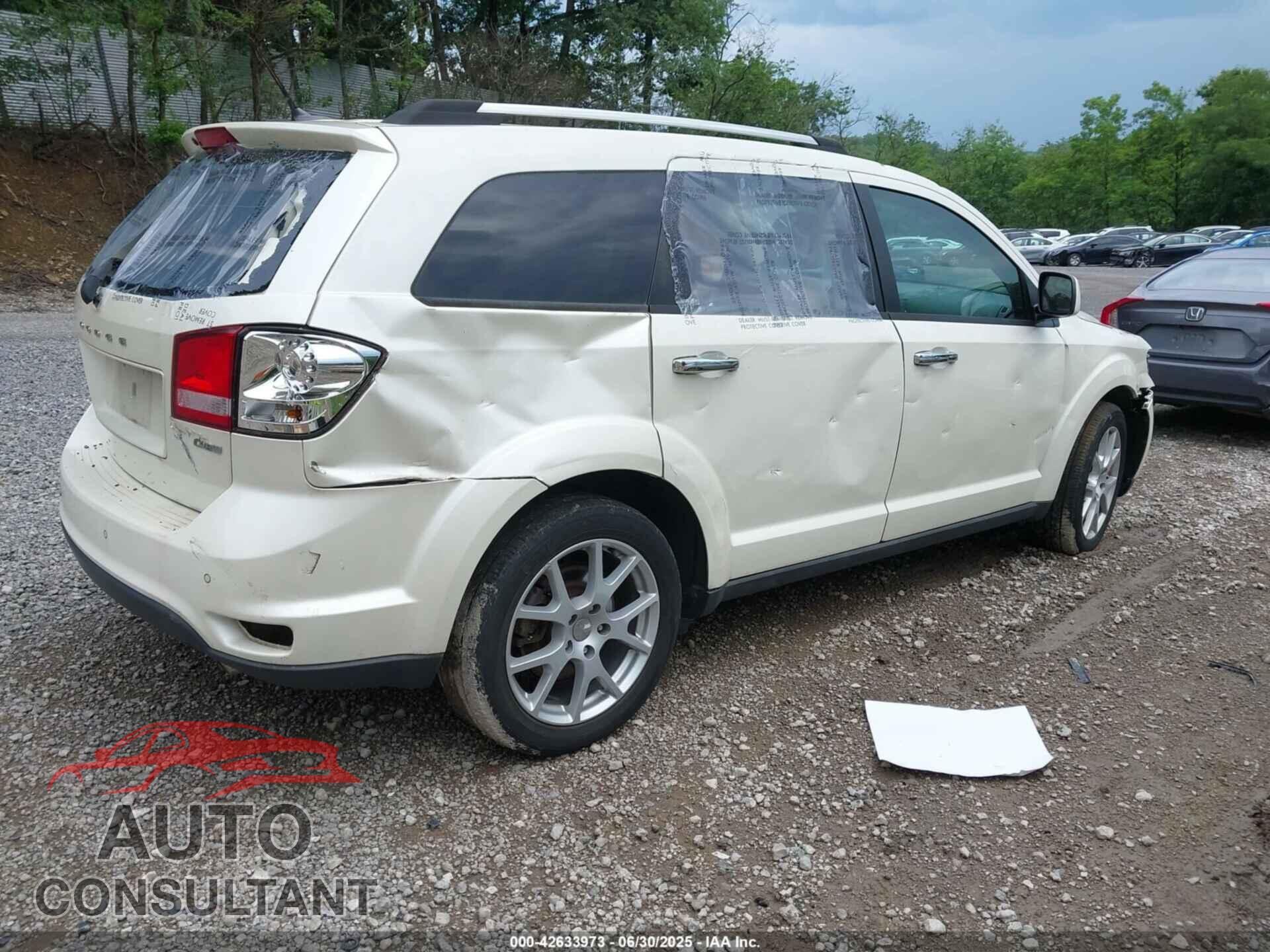 DODGE JOURNEY 2012 - 3C4PDDDG7CT354512