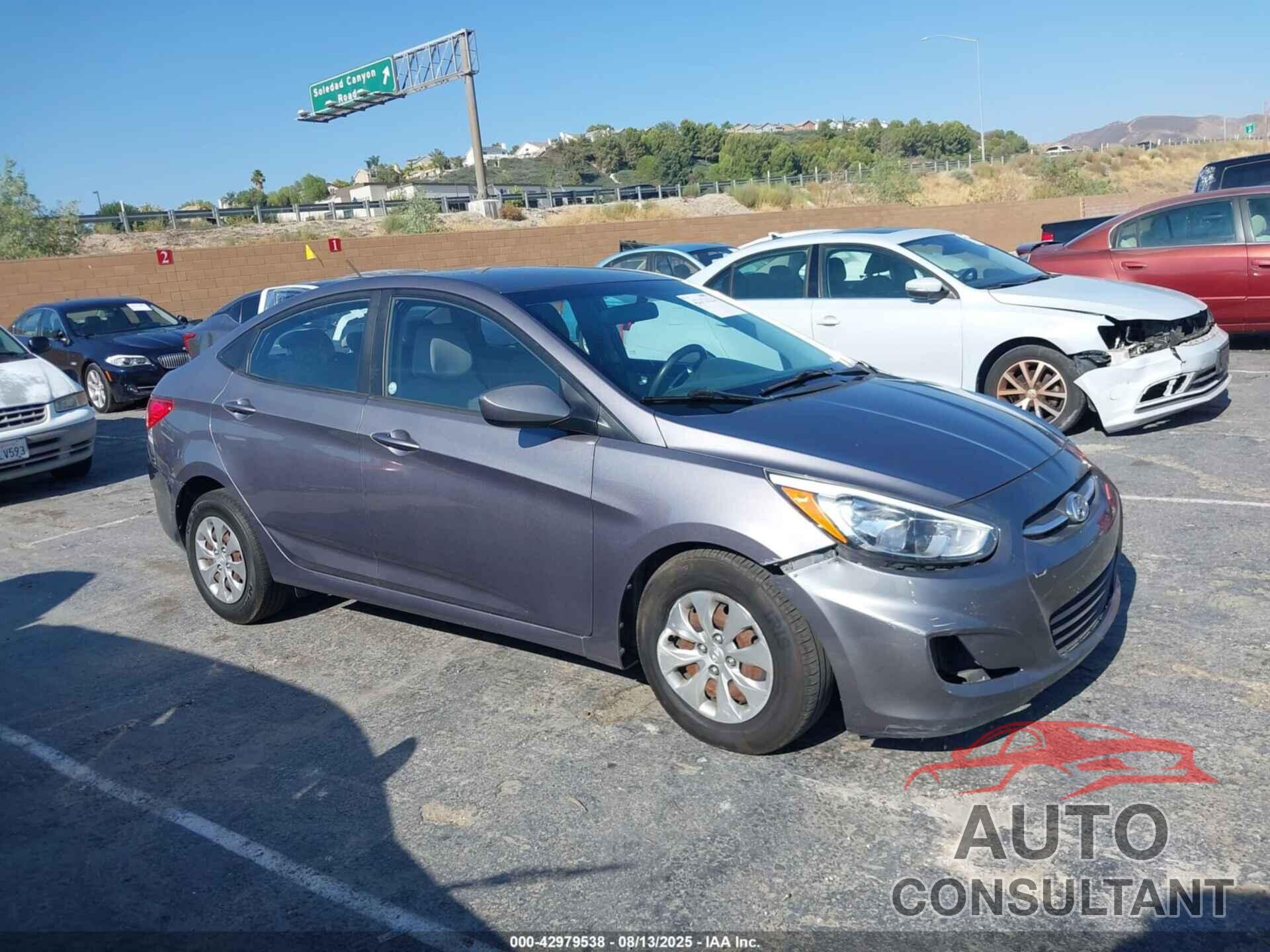 HYUNDAI ACCENT 2016 - KMHCT4AE0GU956129