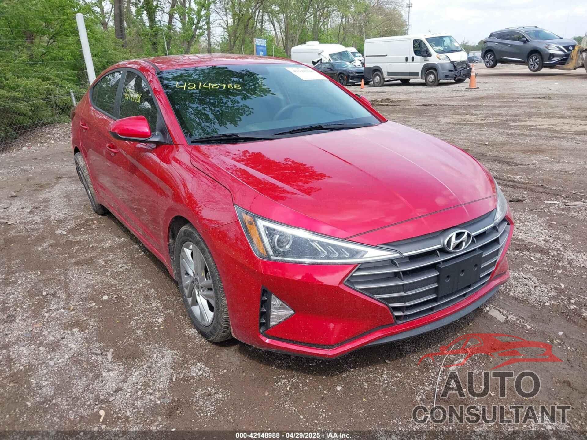 HYUNDAI ELANTRA 2020 - 5NPD84LF7LH593705