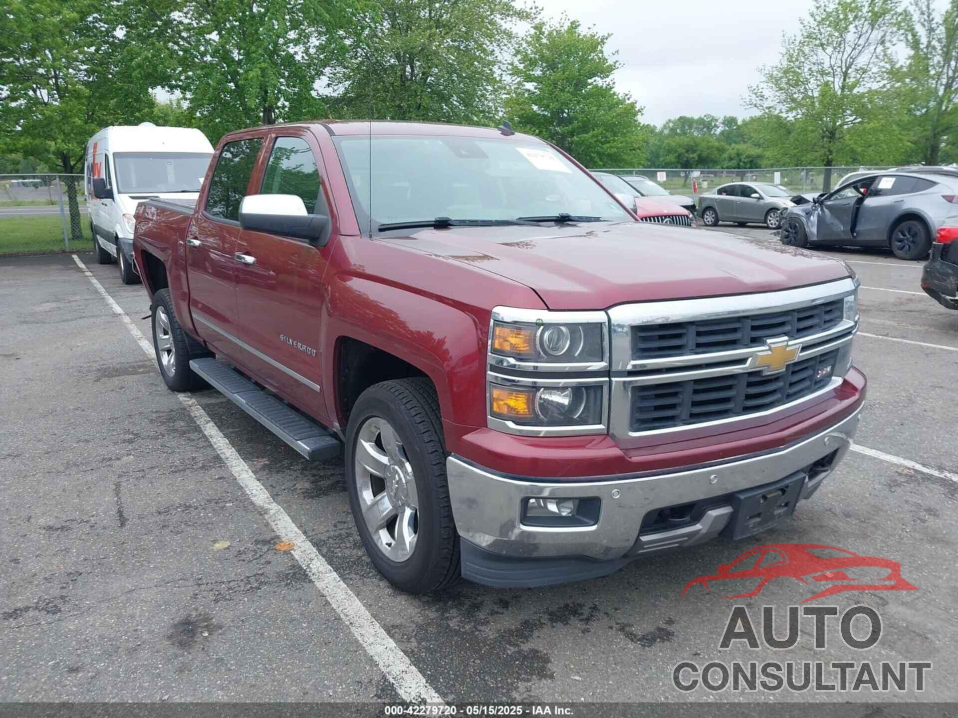 CHEVROLET SILVERADO 1500 2014 - 3GCUKSEC3EG300287