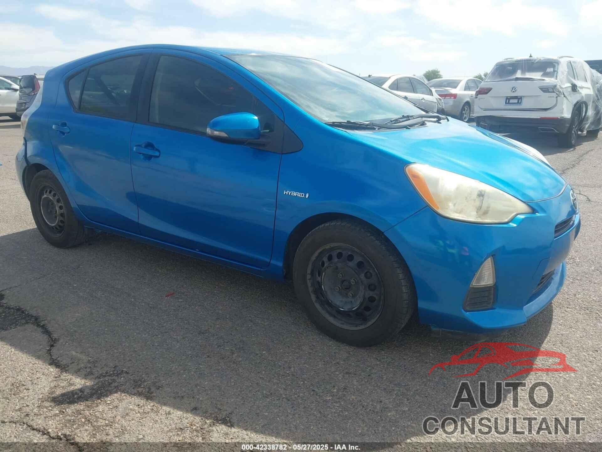 TOYOTA PRIUS C 2012 - JTDKDTB34C1019624