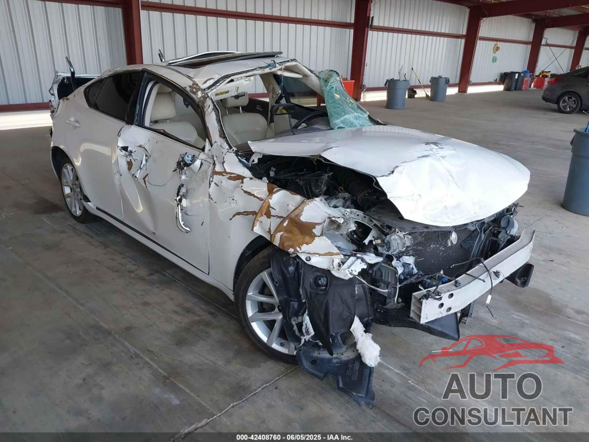 LEXUS IS 250 2013 - JTHCF5C20D5060860