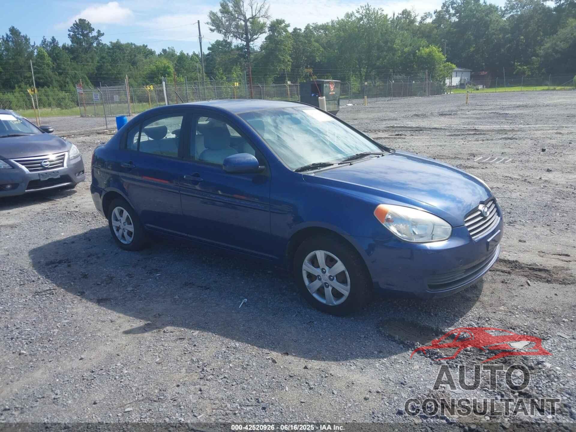 HYUNDAI ACCENT 2011 - KMHCN4AC2BU611783