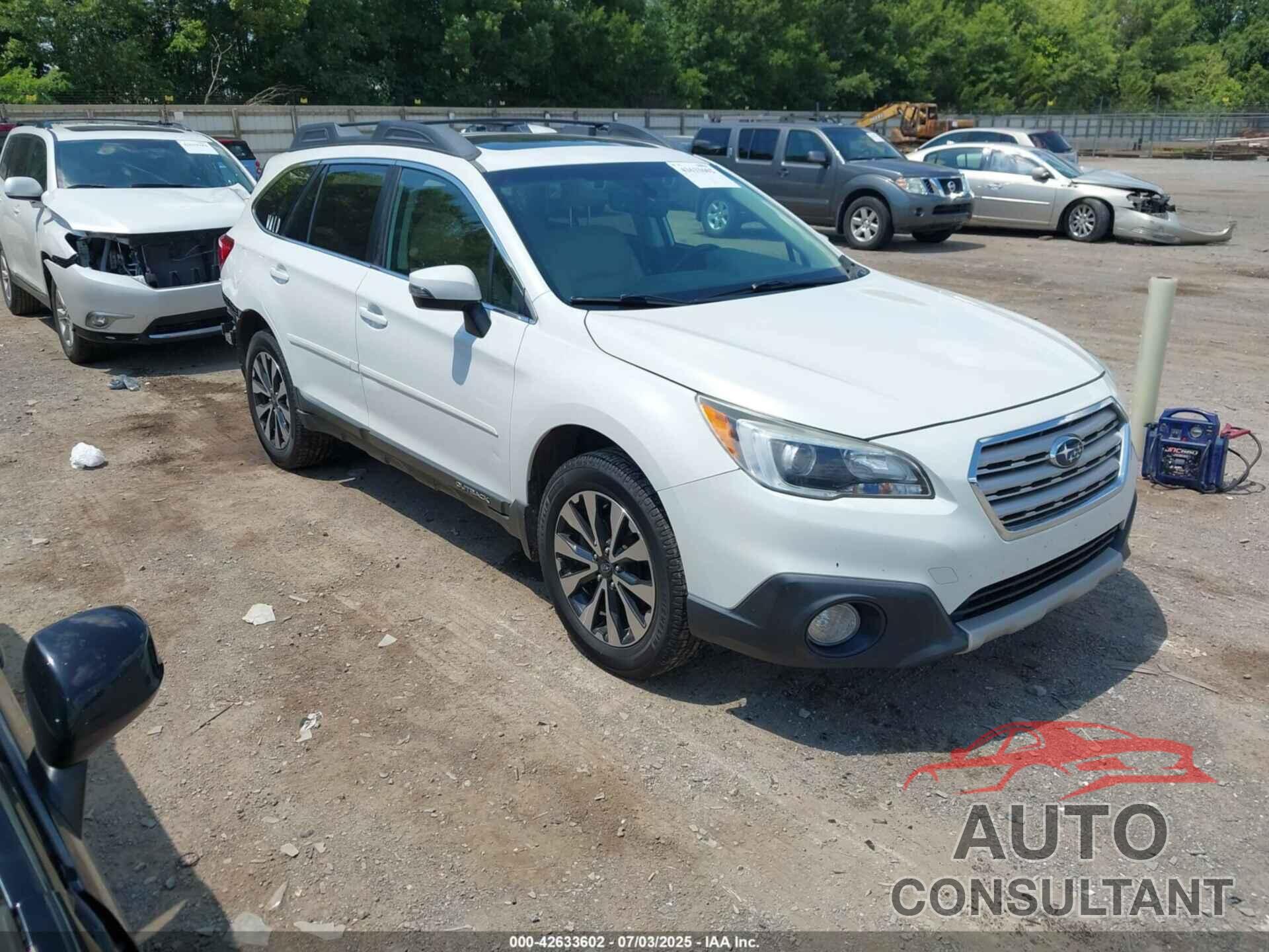 SUBARU OUTBACK 2017 - 4S4BSANC4H3347980