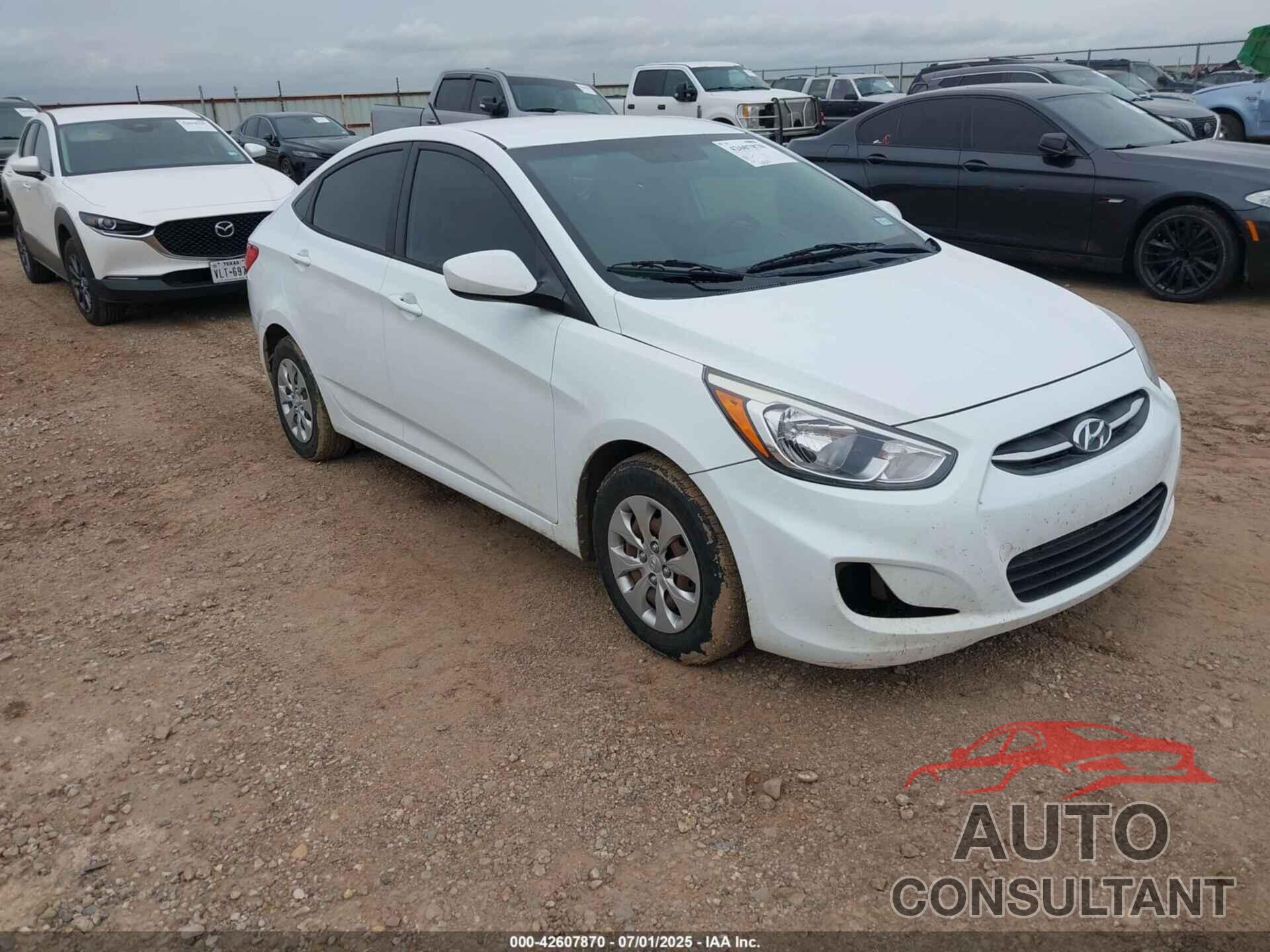 HYUNDAI ACCENT 2016 - KMHCT4AE1GU092451